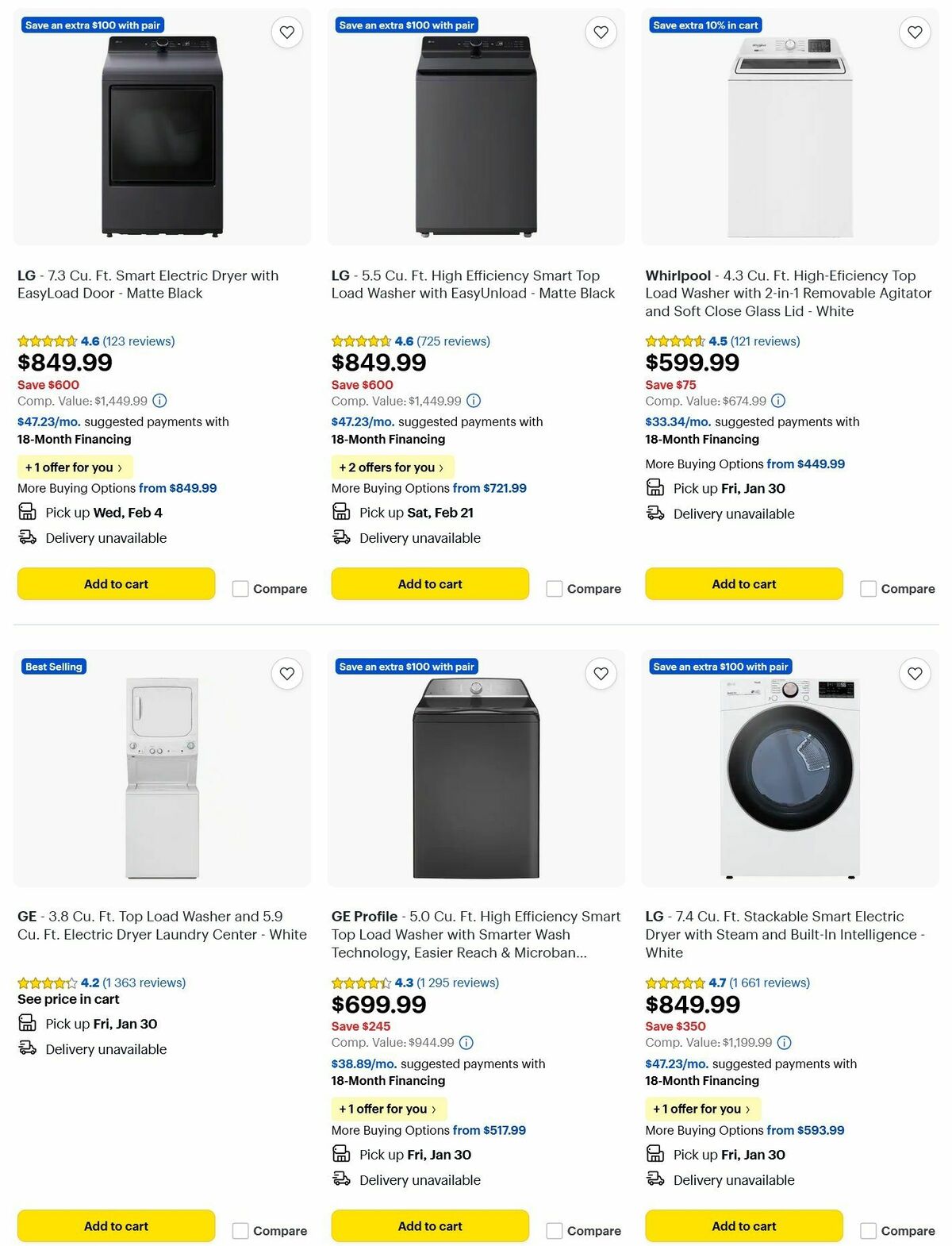 Best Buy Weekly Ad from January 23