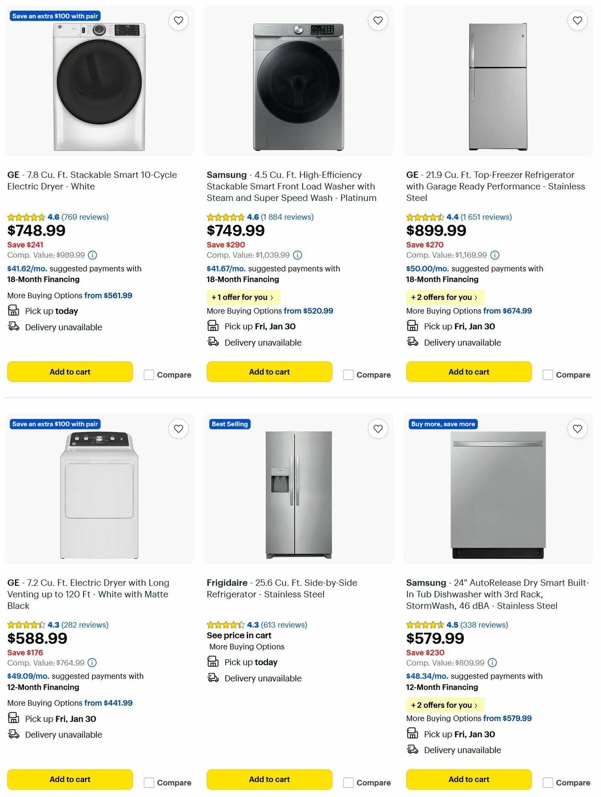 Best Buy Weekly Ad from January 23