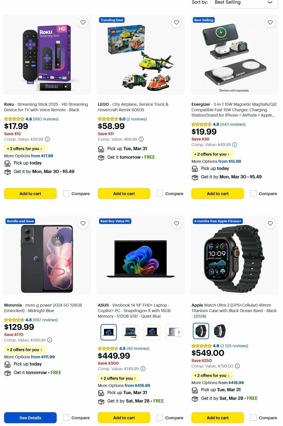 Best Buy Weekly Ad from March 26