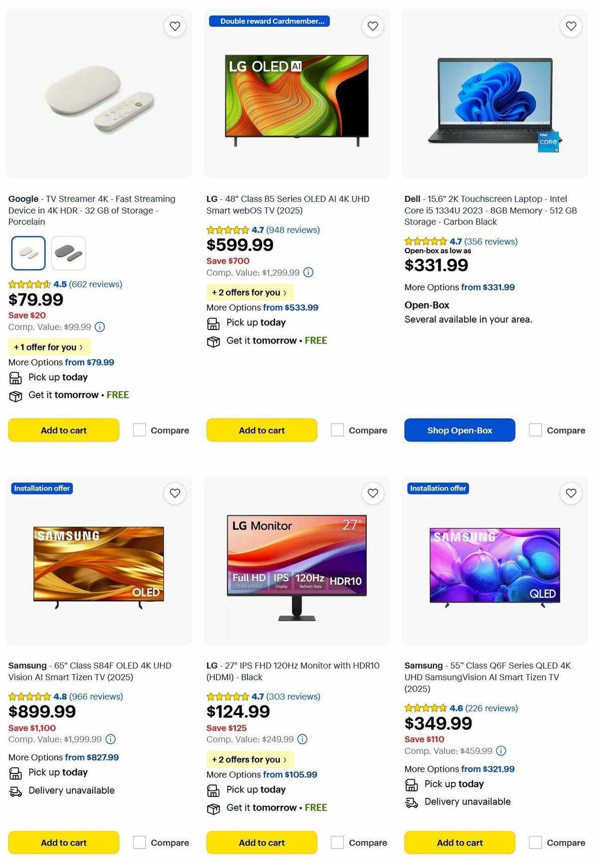 Best Buy Weekly Ad from March 26