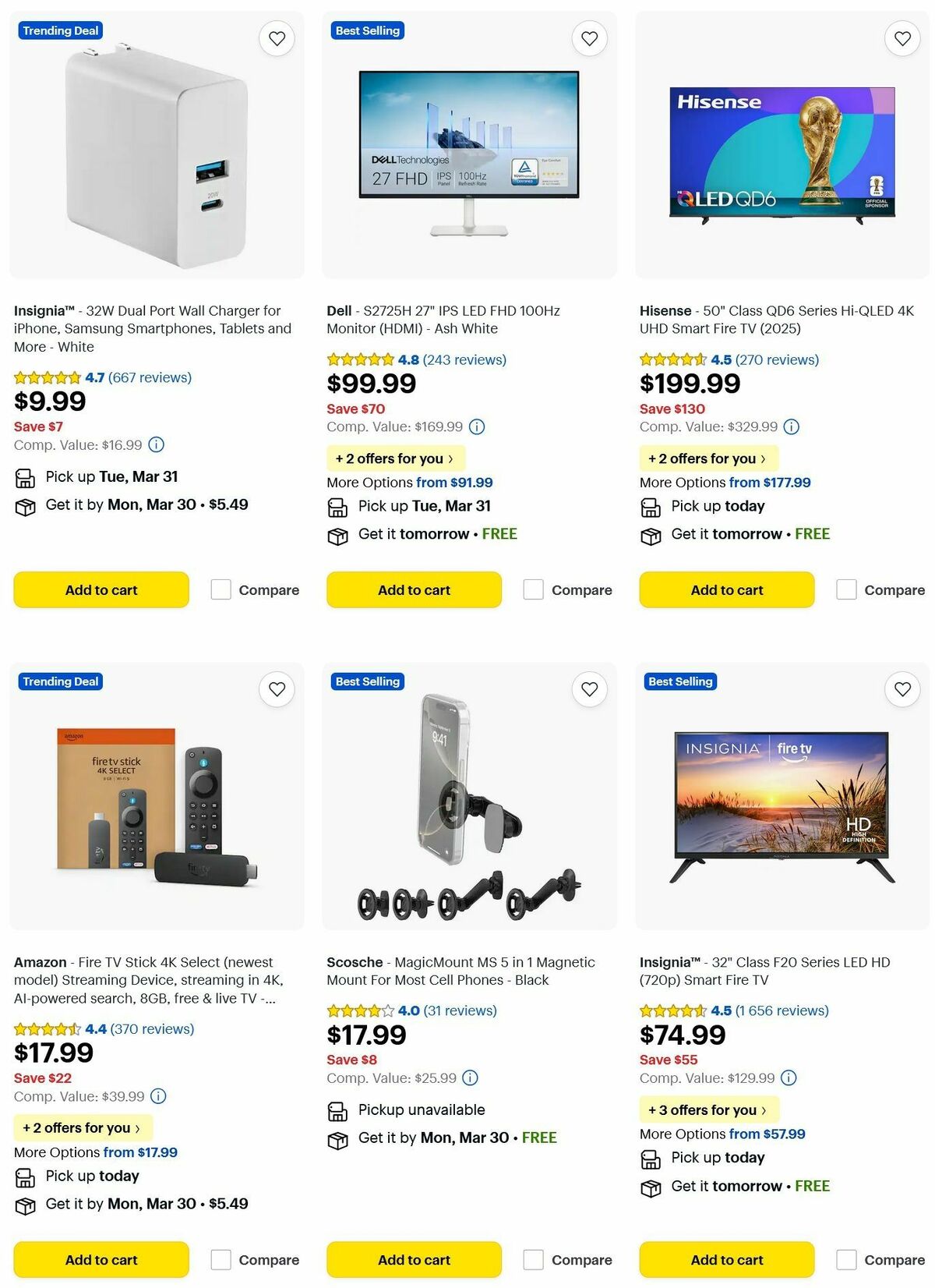 Best Buy Weekly Ad from March 26