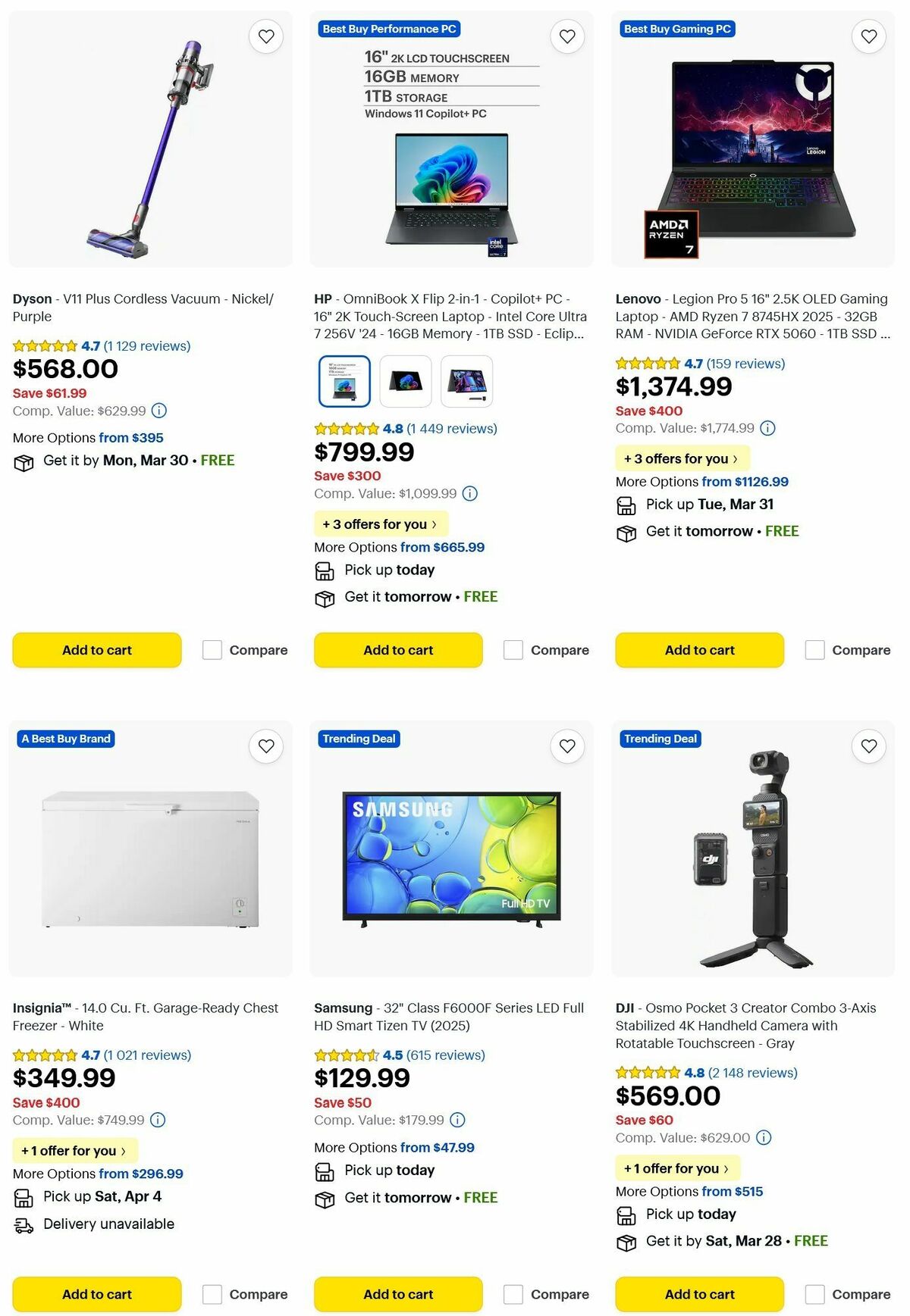 Best Buy Weekly Ad from March 26