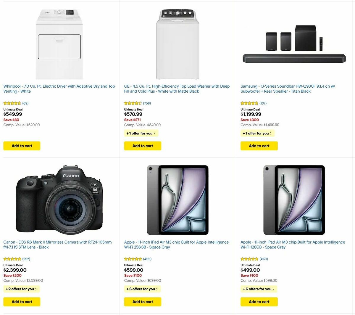 Best Buy Weekly Ad from April 17