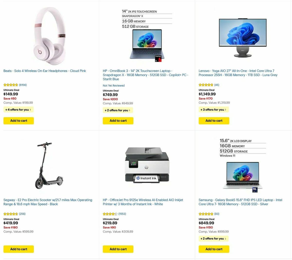 Best Buy Weekly Ad from April 17