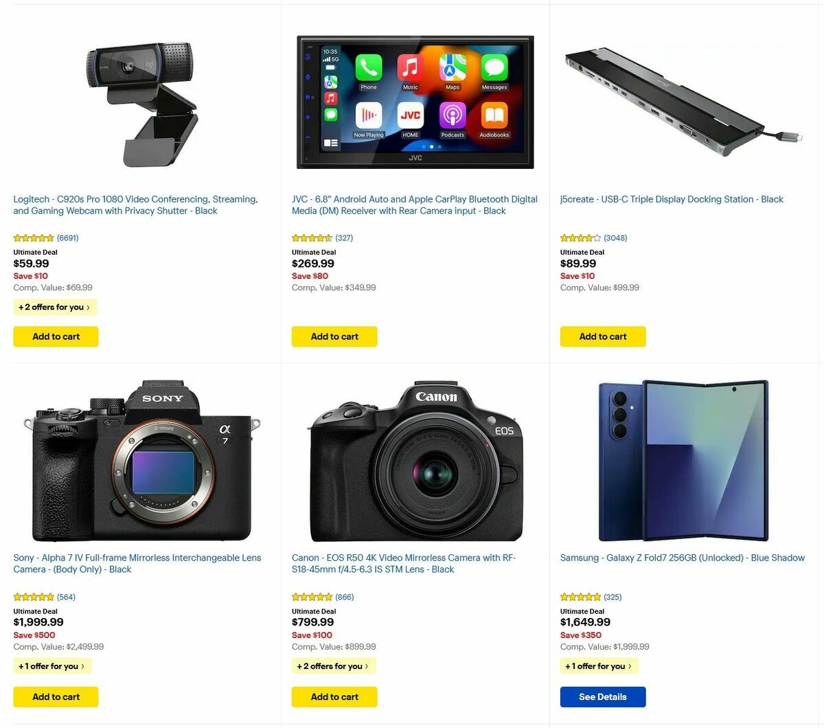 Best Buy Weekly Ad from April 17