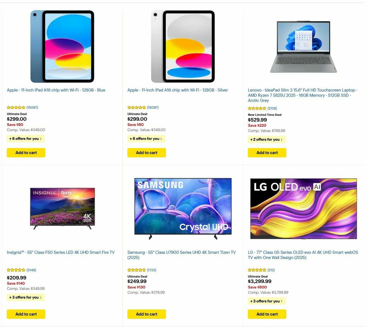 Best Buy Weekly Ad from April 17