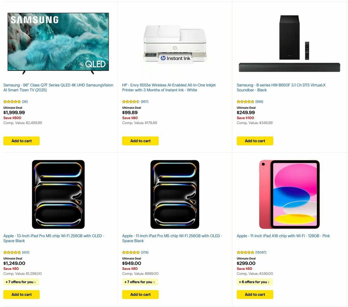 Best Buy Weekly Ad from April 17