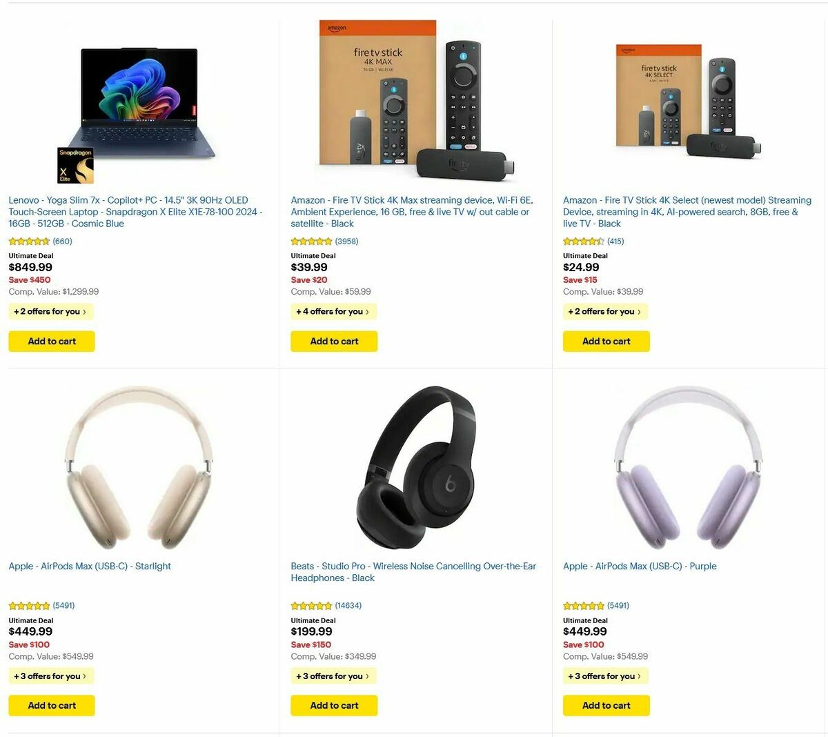 Best Buy Weekly Ad from April 17