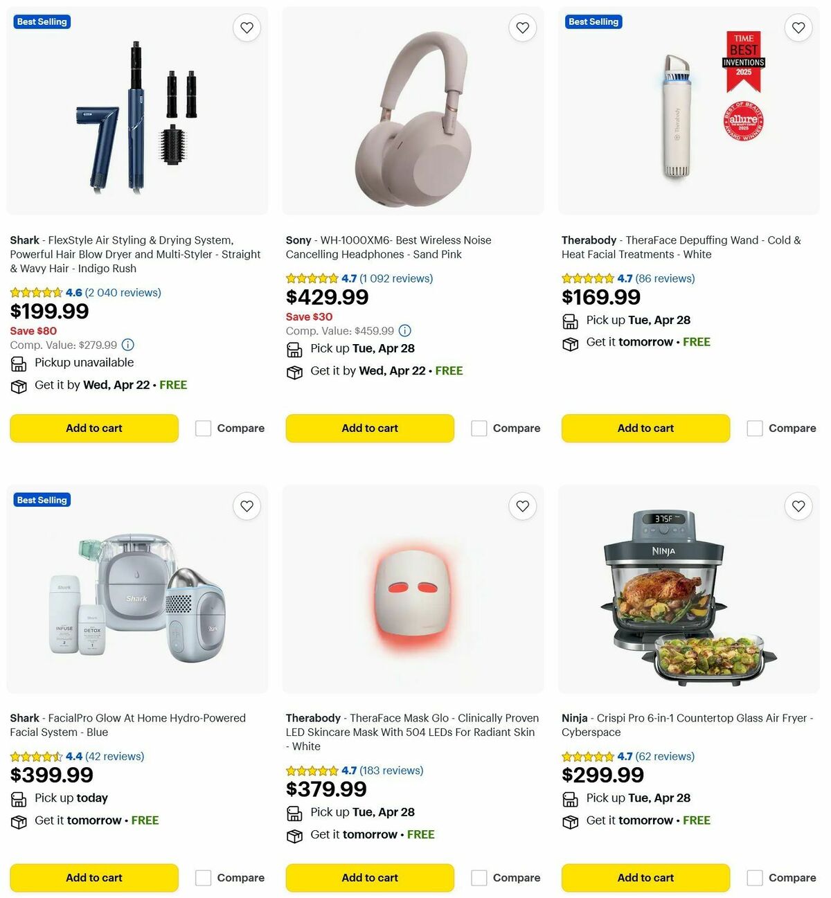 Best Buy Weekly Ad from April 20