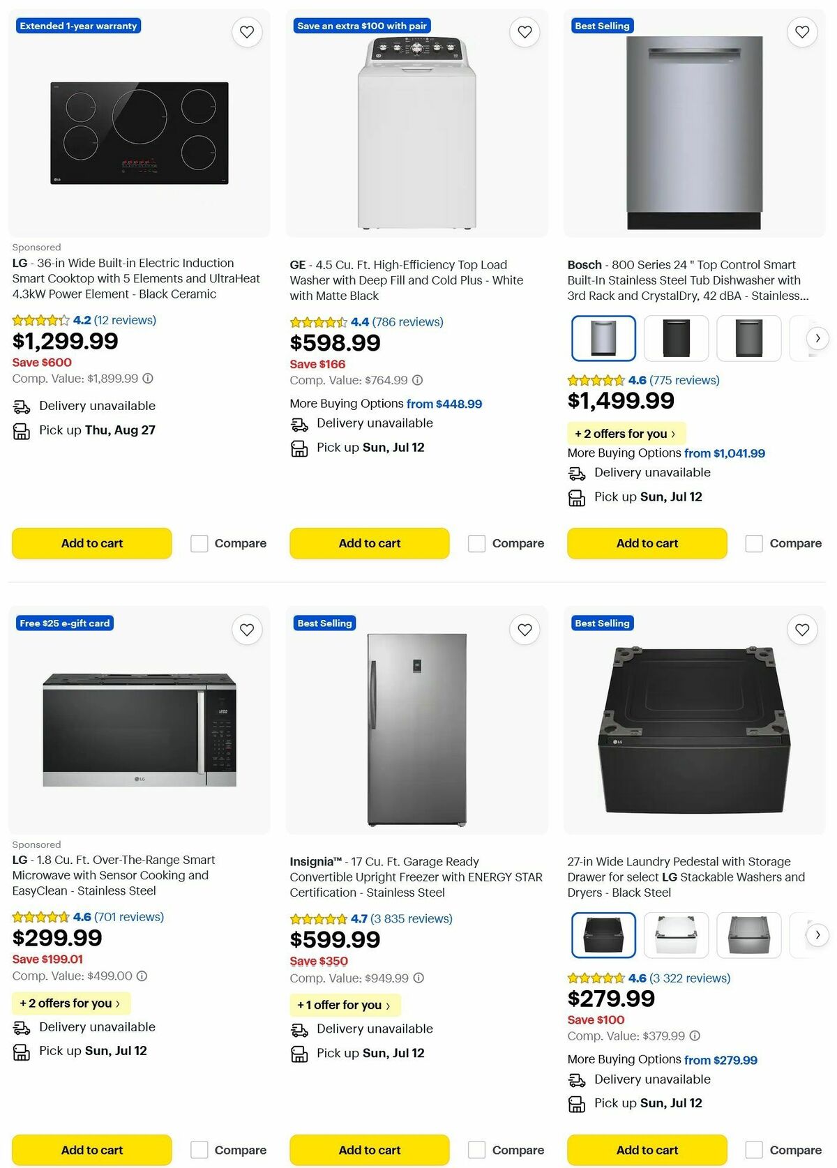 Best Buy Weekly Ad from July 9