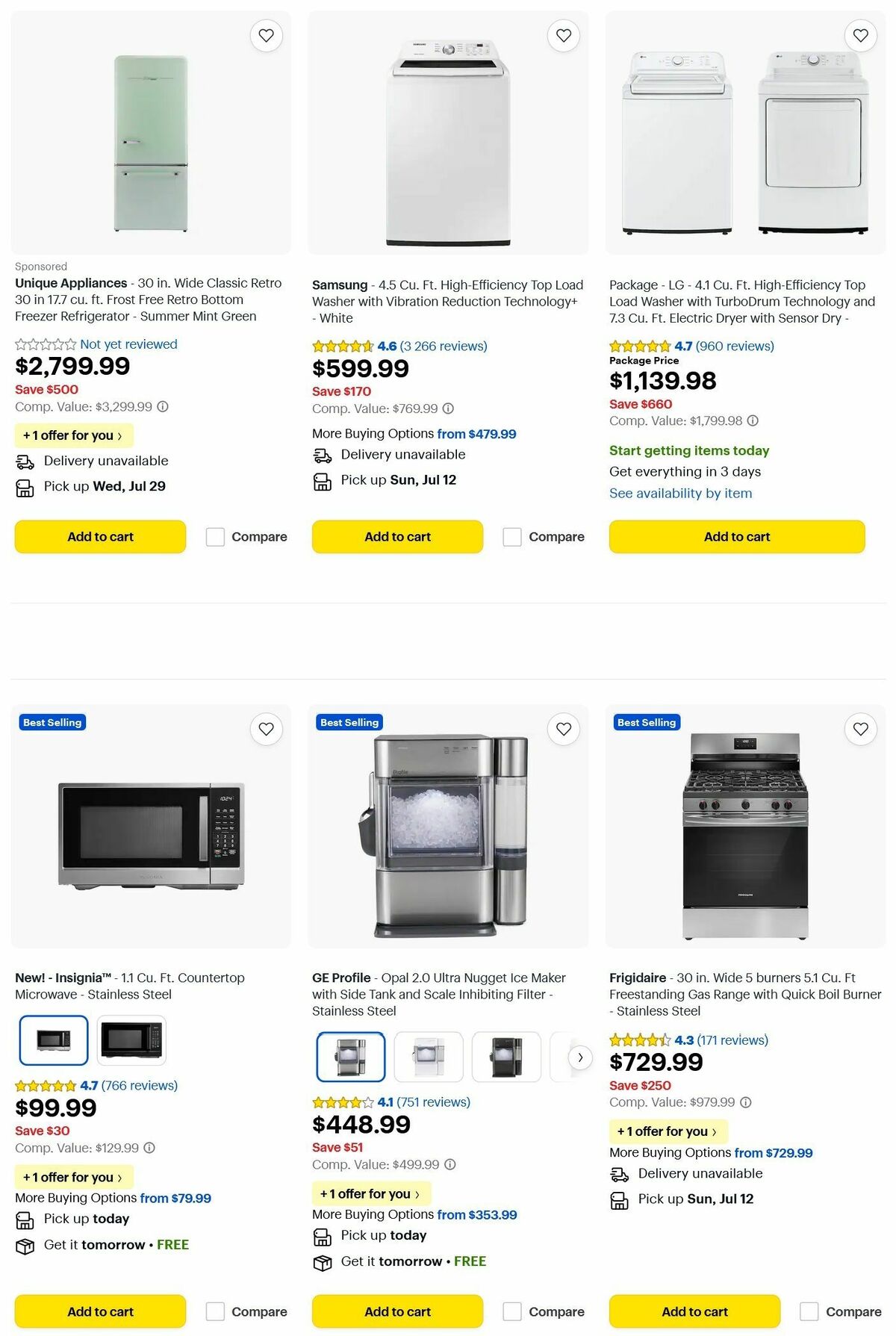 Best Buy Weekly Ad from July 9