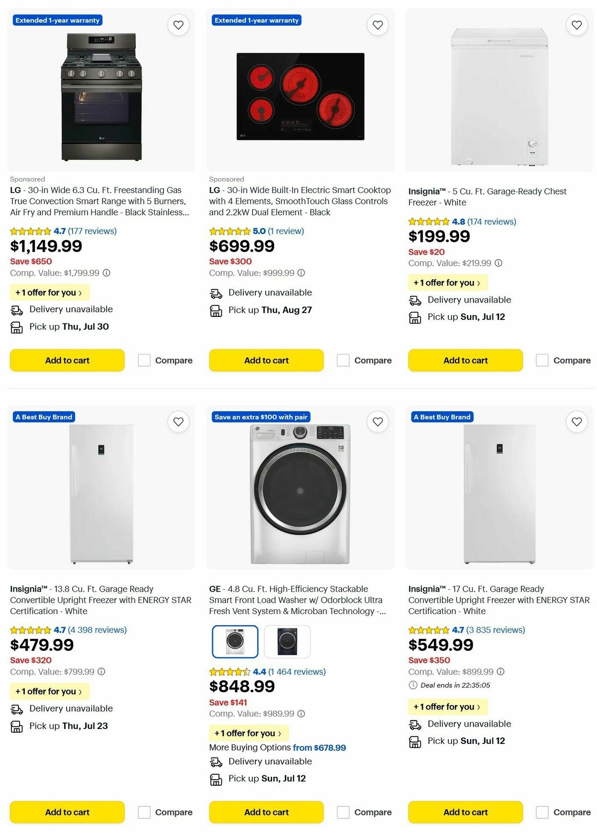 Best Buy Weekly Ad from July 9