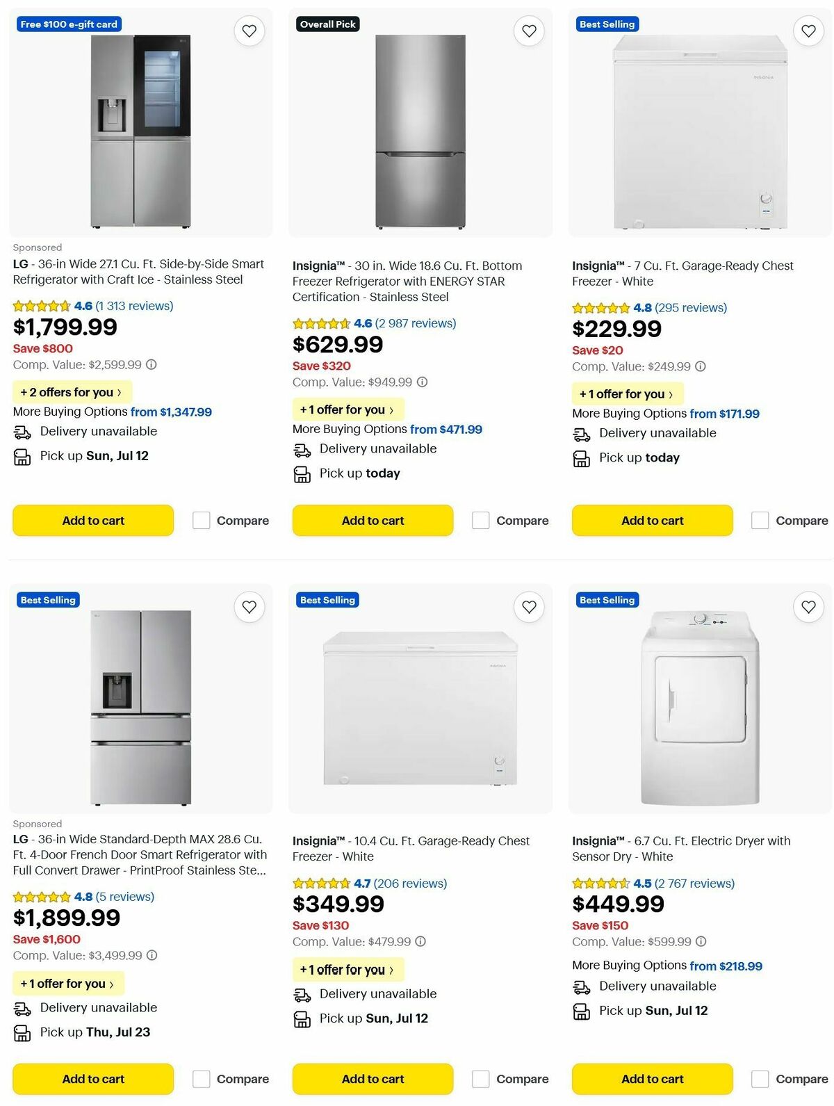Best Buy Weekly Ad from July 9