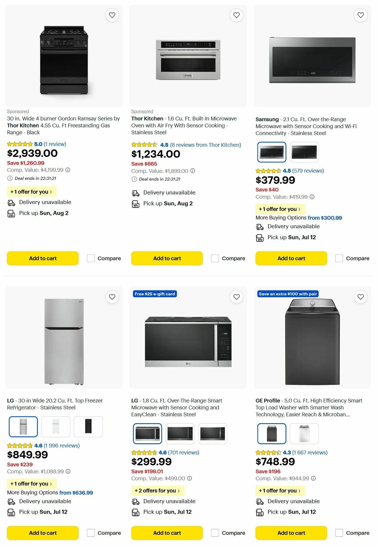 Best Buy Weekly Ad from July 9