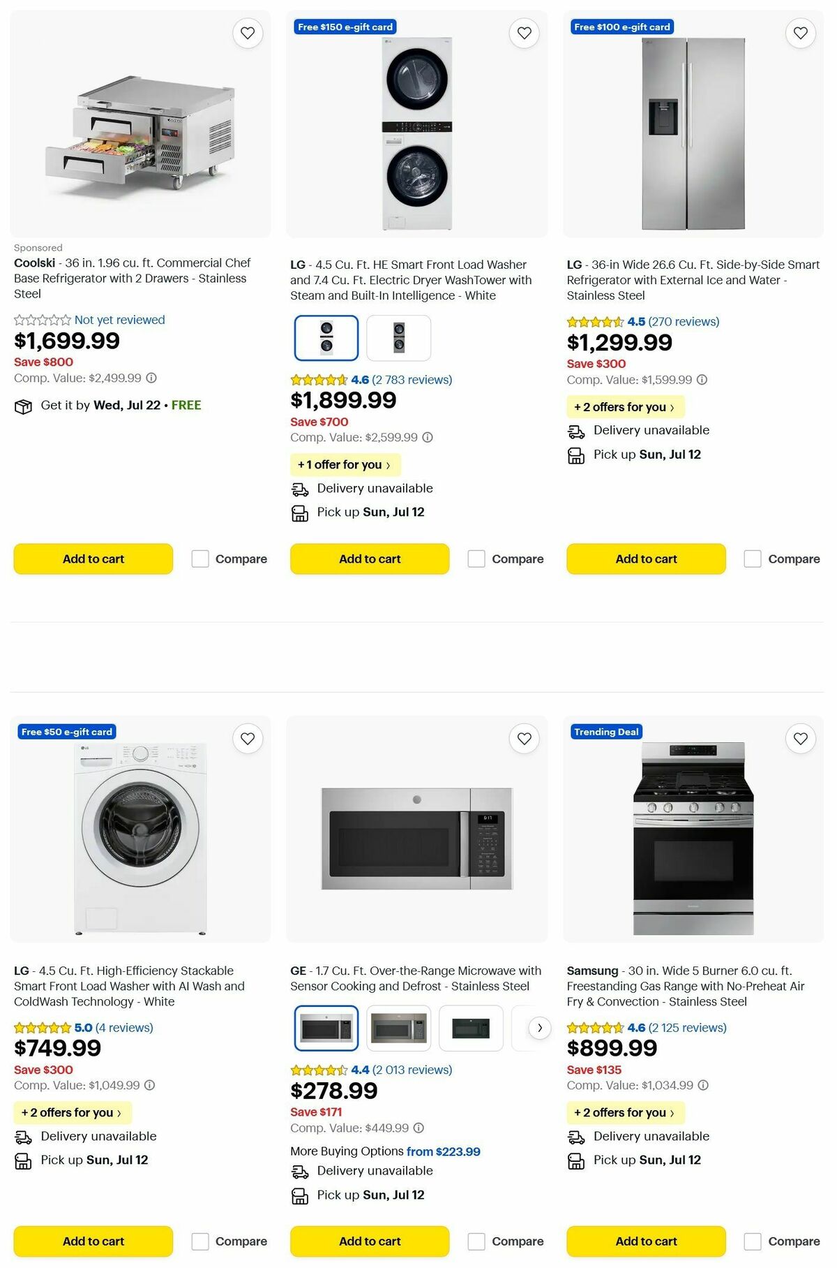 Best Buy Weekly Ad from July 9
