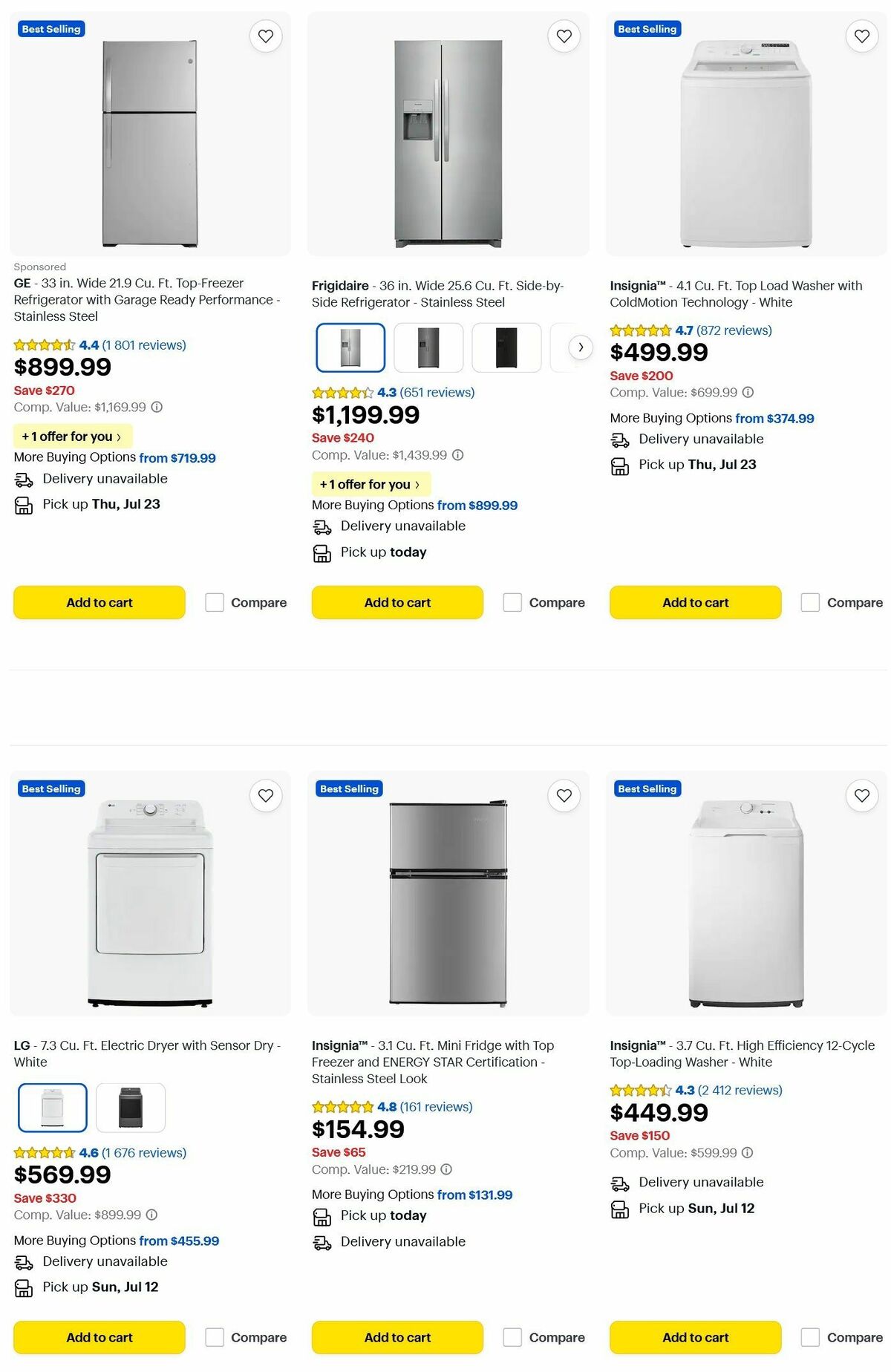 Best Buy Weekly Ad from July 9