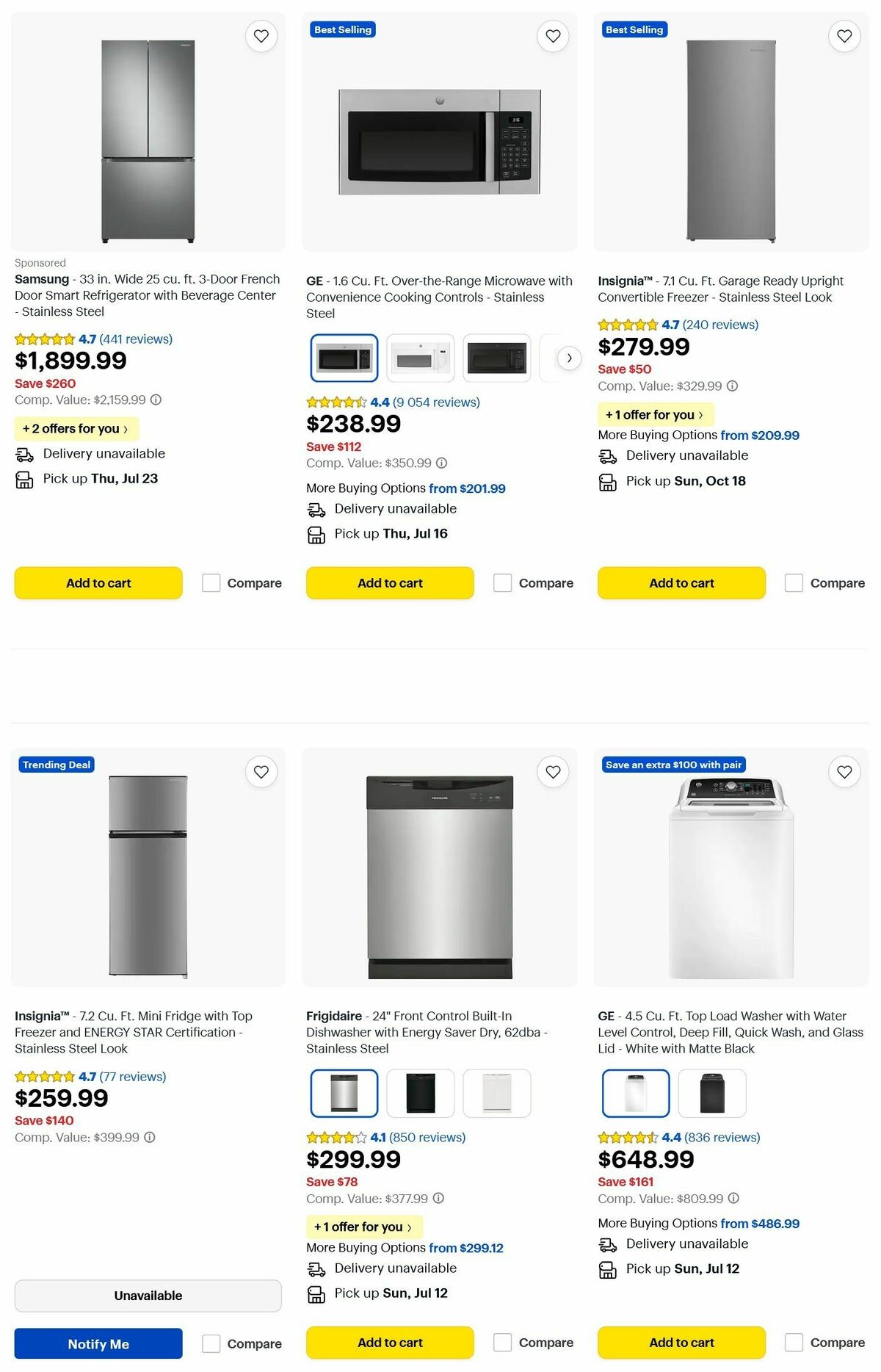 Best Buy Weekly Ad from July 9