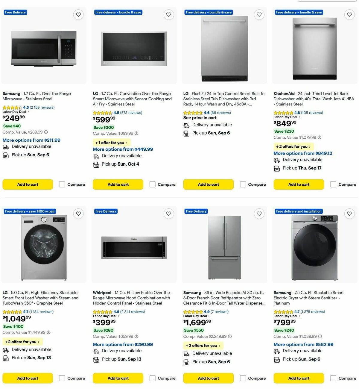 Best Buy Weekly Ad from September 3