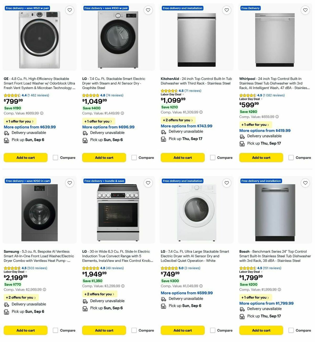 Best Buy Weekly Ad from September 3