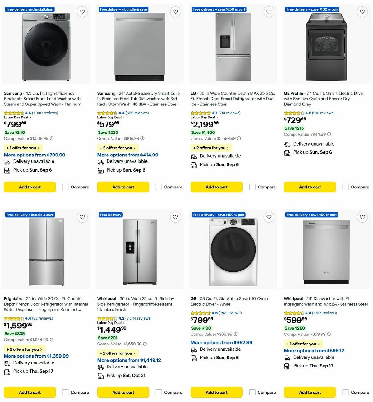 Best Buy Weekly Ad from September 3