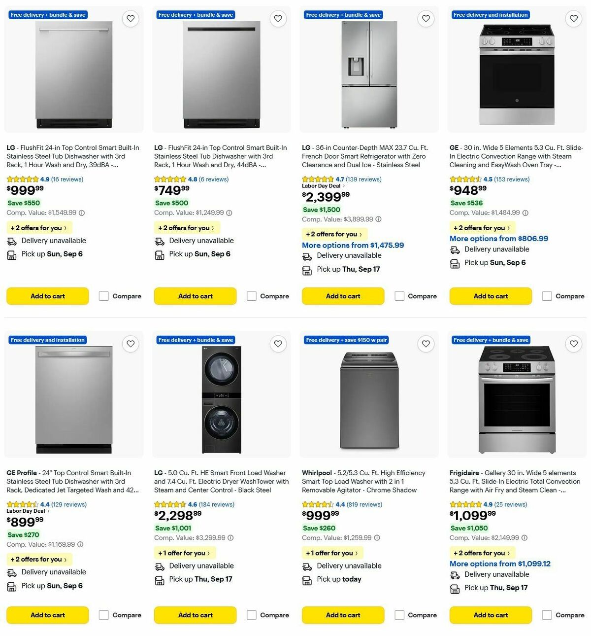 Best Buy Weekly Ad from September 3
