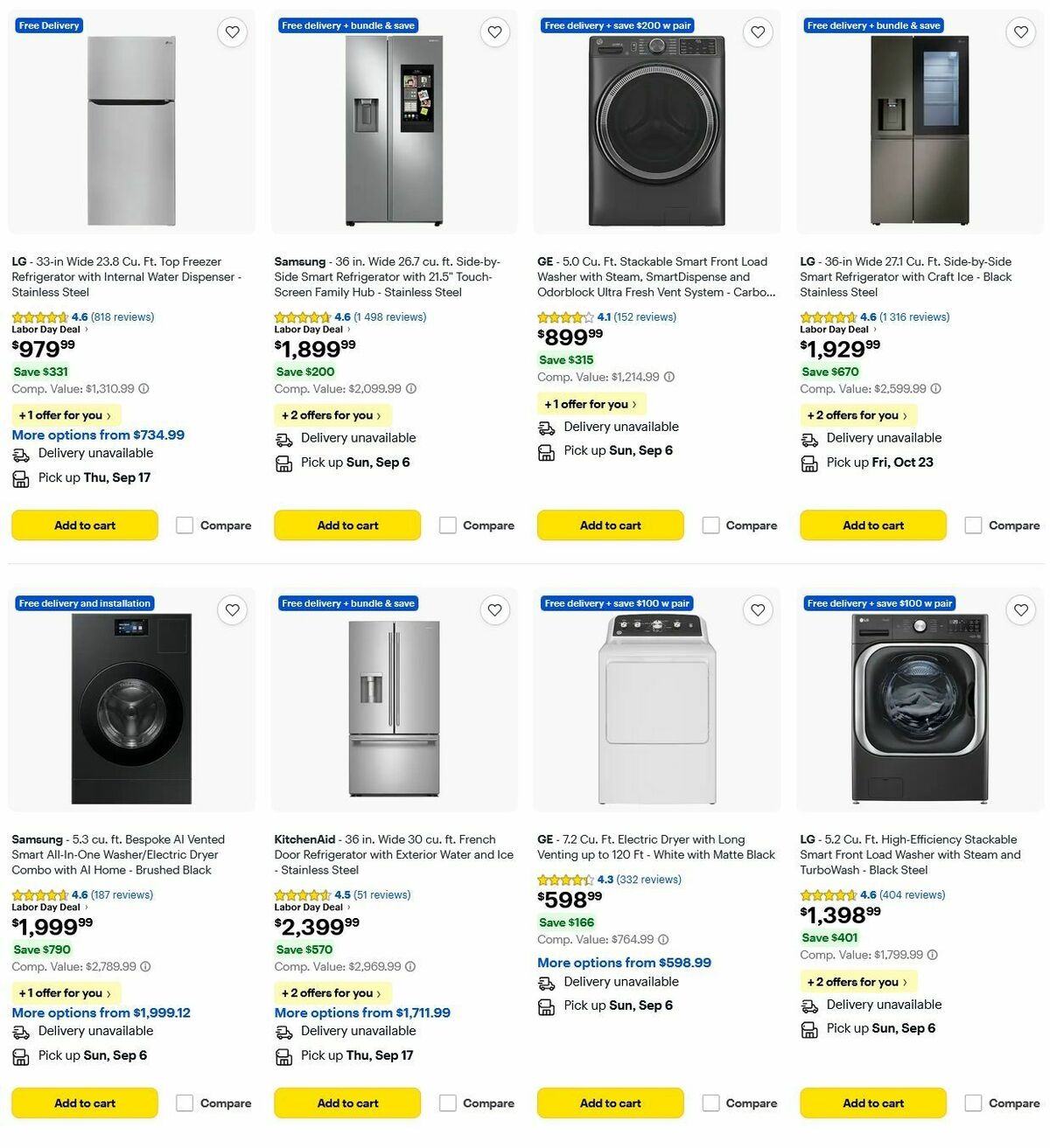Best Buy Weekly Ad from September 3