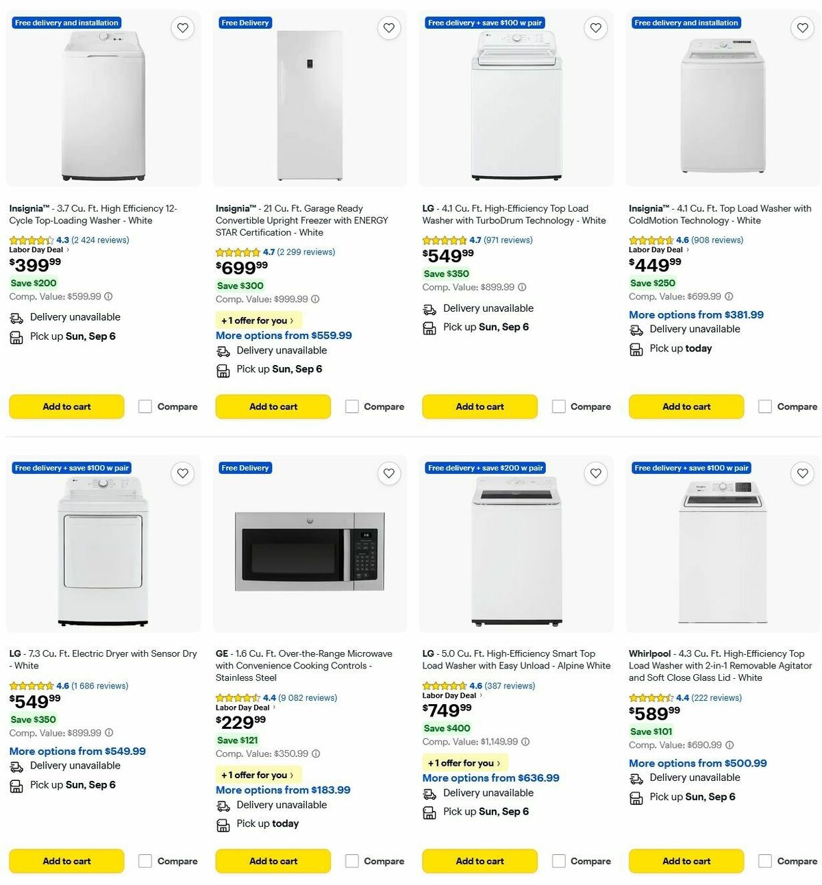 Best Buy Weekly Ad from September 3
