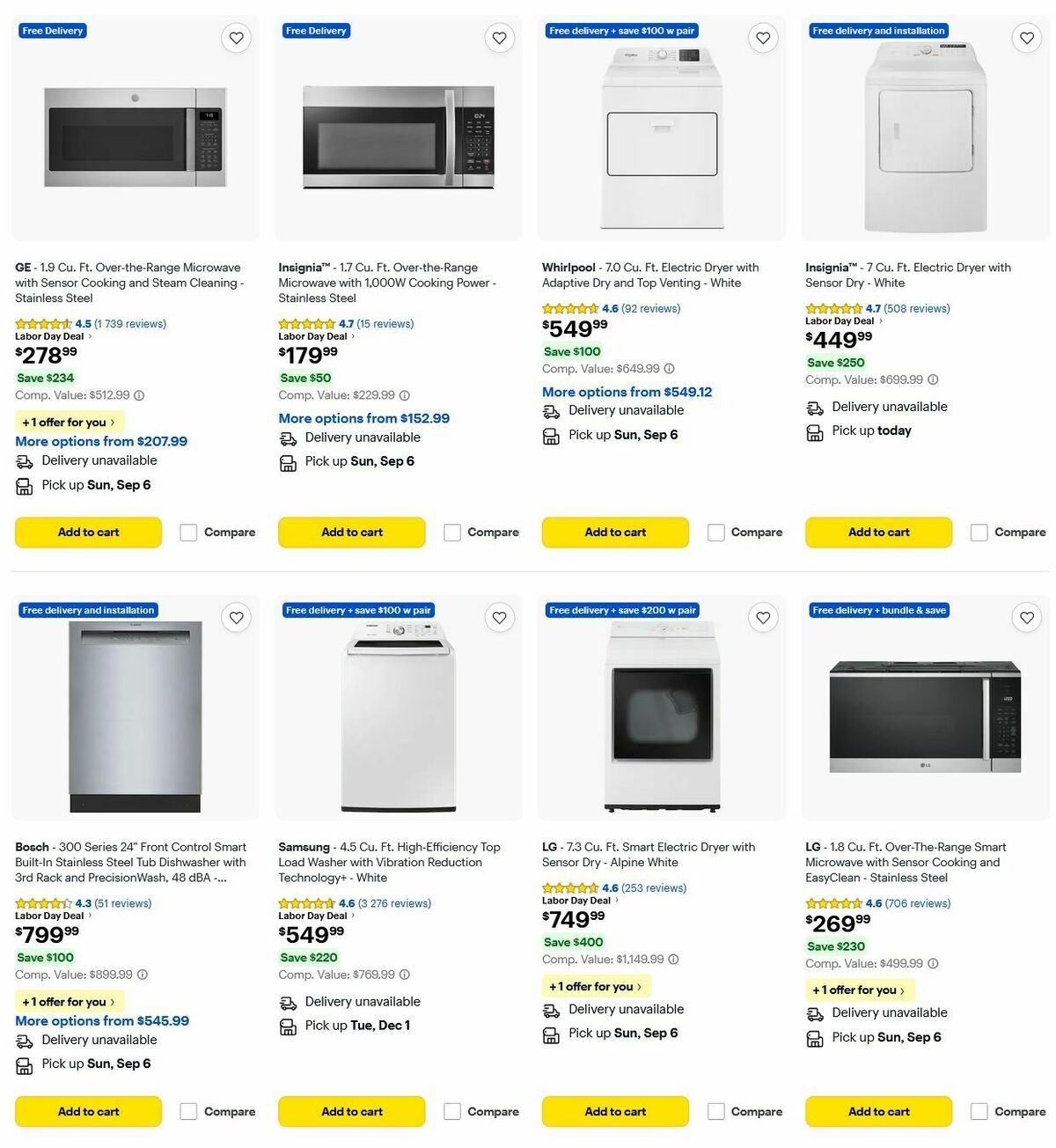 Best Buy Weekly Ad from September 3
