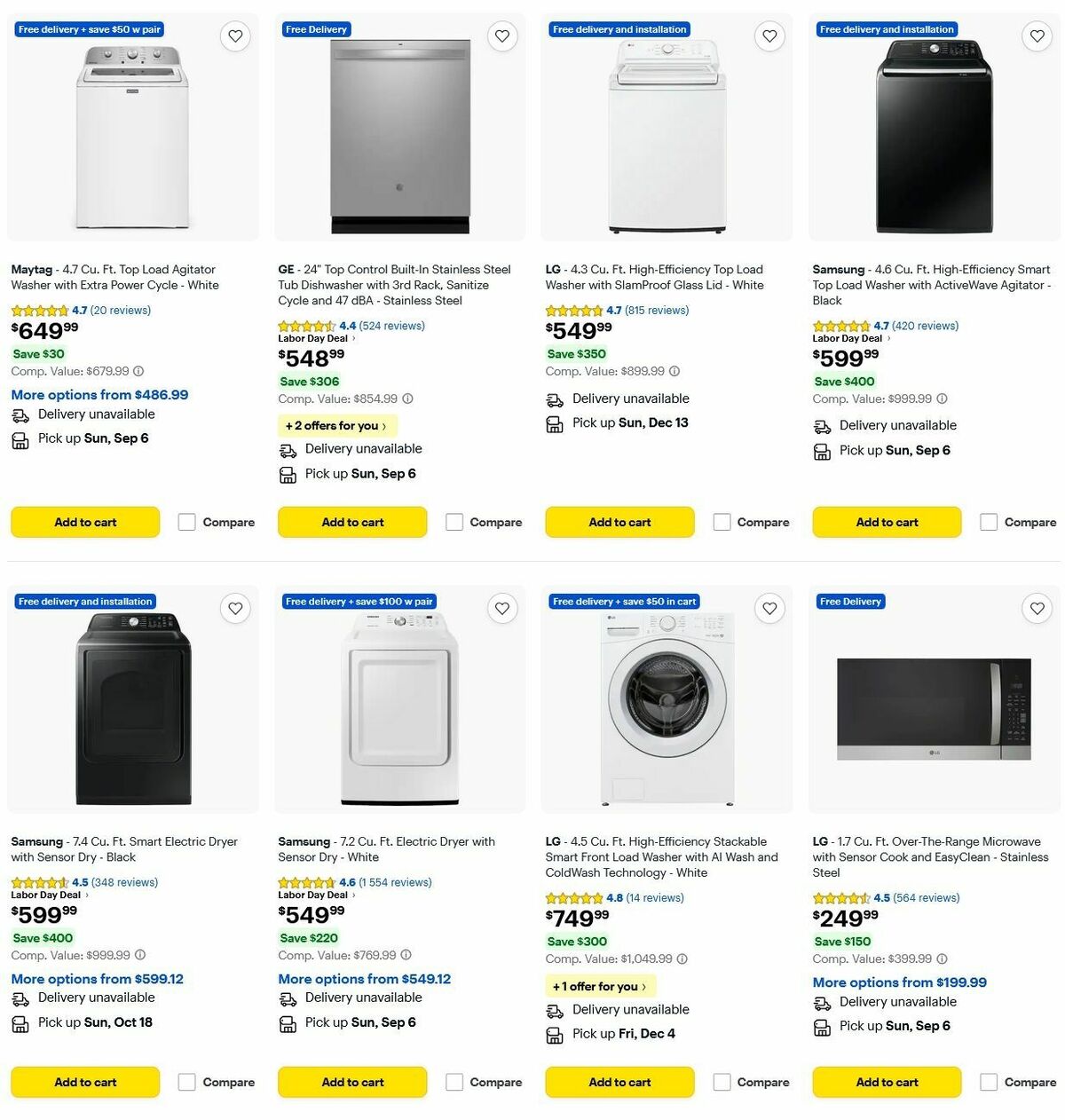 Best Buy Weekly Ad from September 3