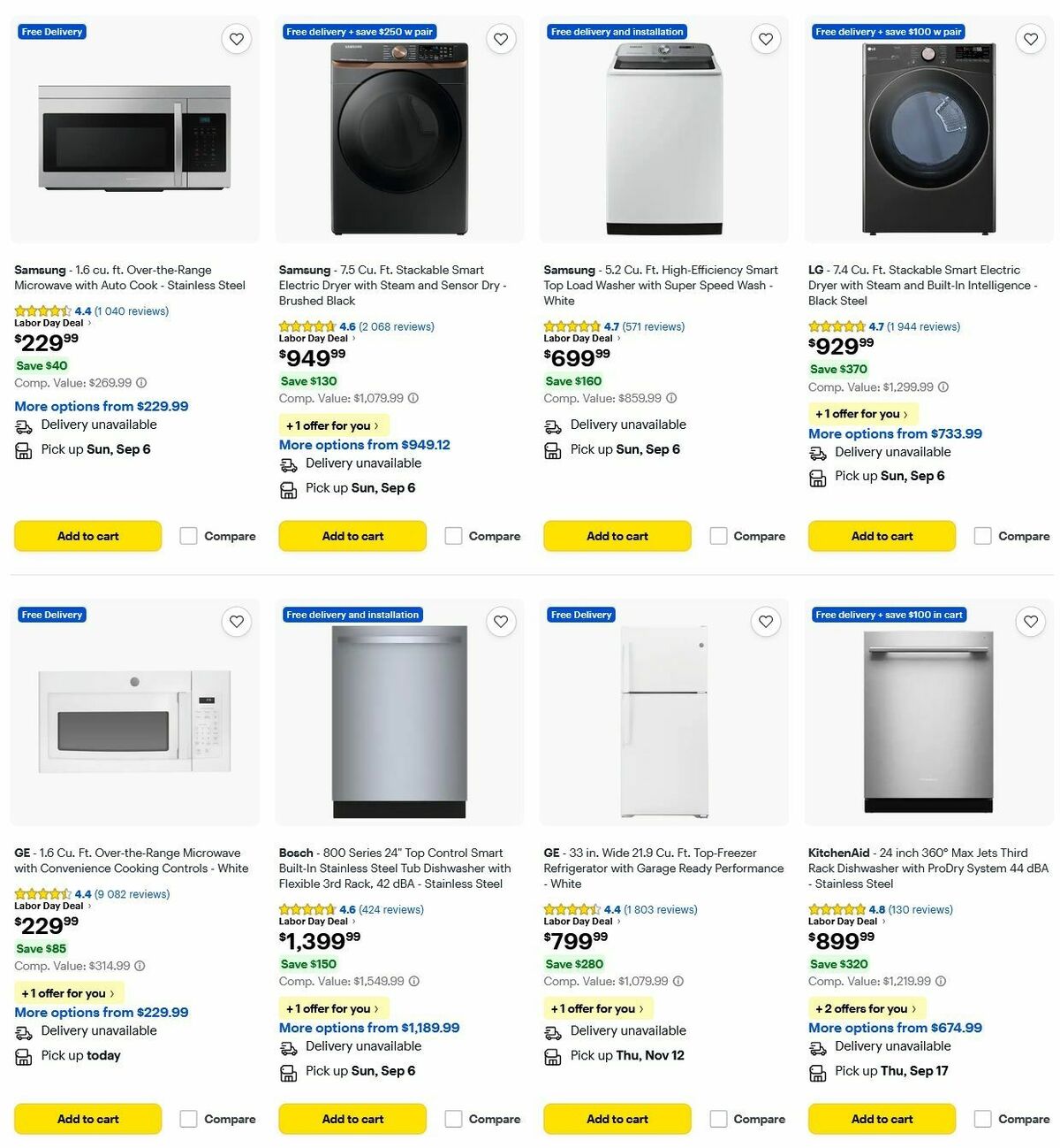 Best Buy Weekly Ad from September 3