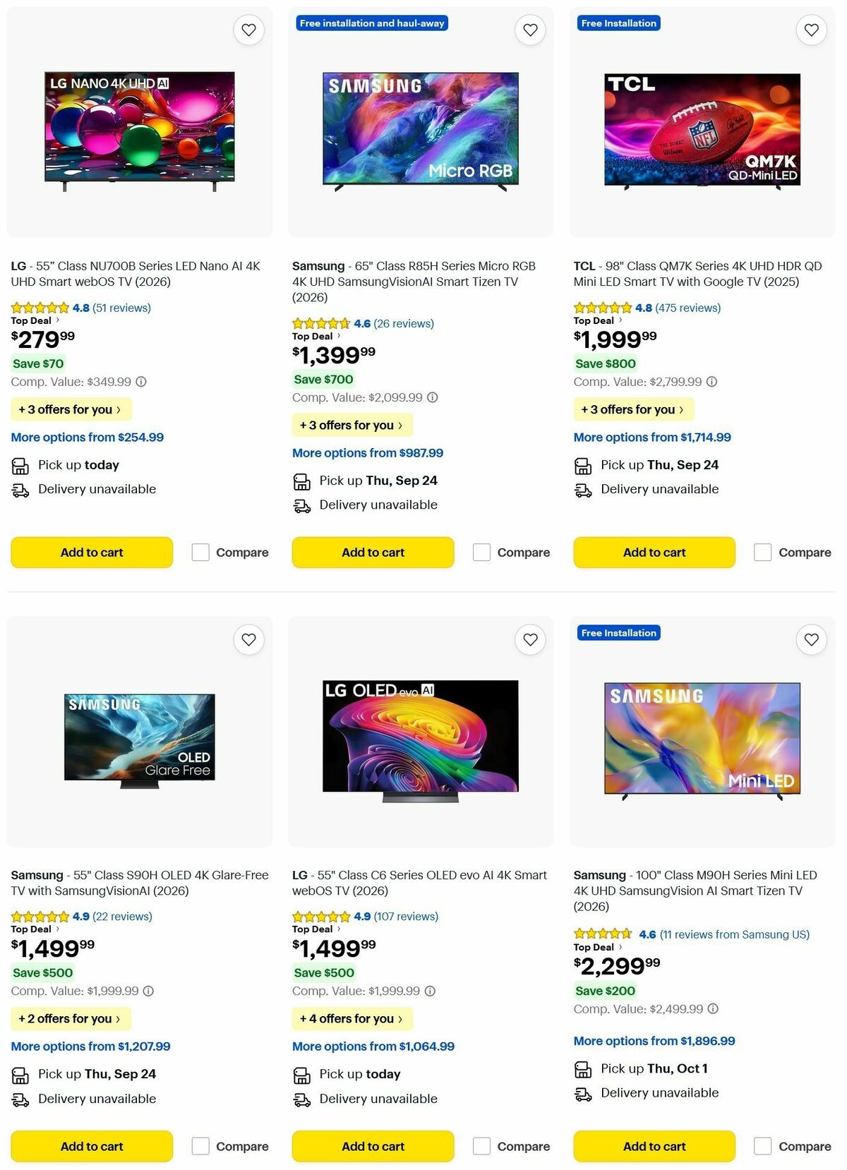 Best Buy Weekly Ad from September 21