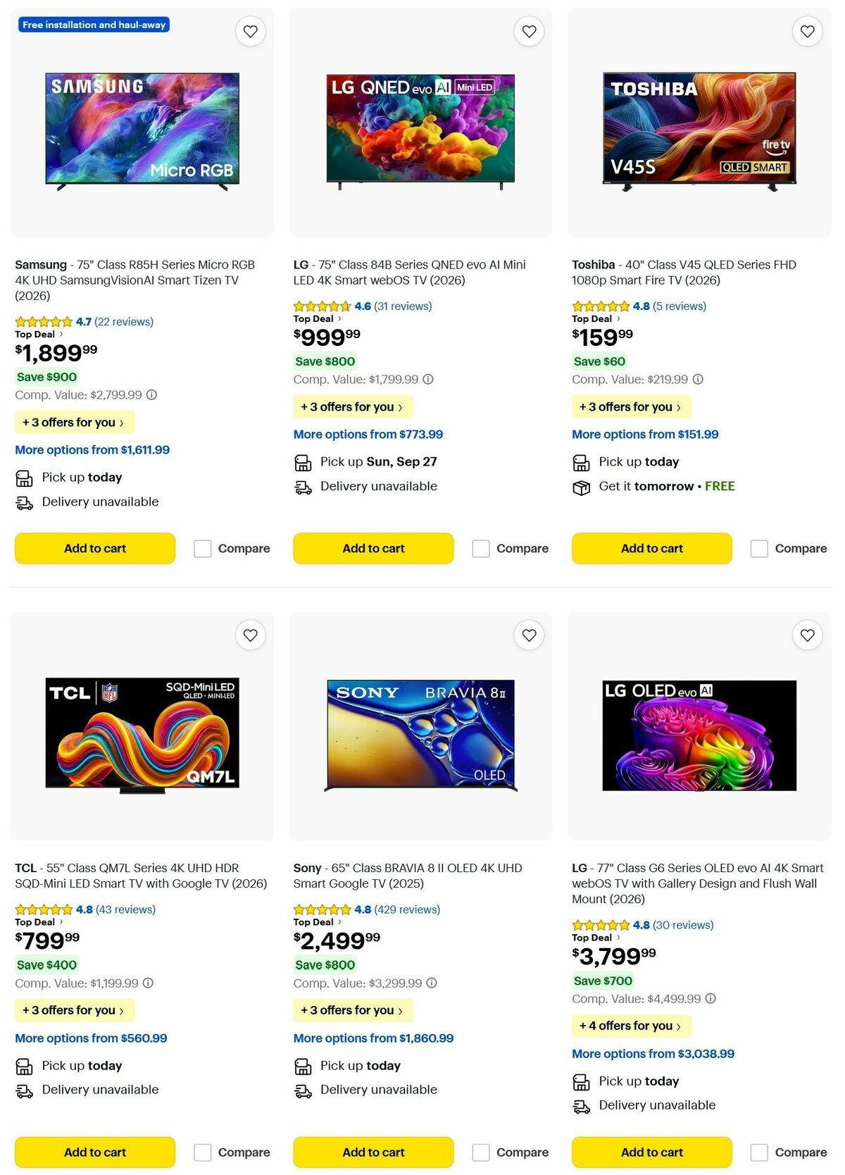 Best Buy Weekly Ad from September 21