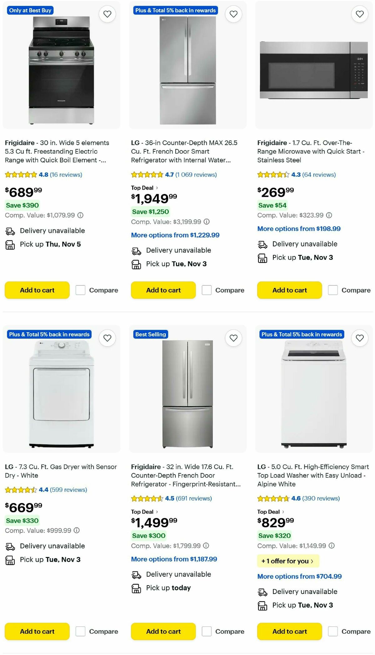 Best Buy Weekly Ad from October 27