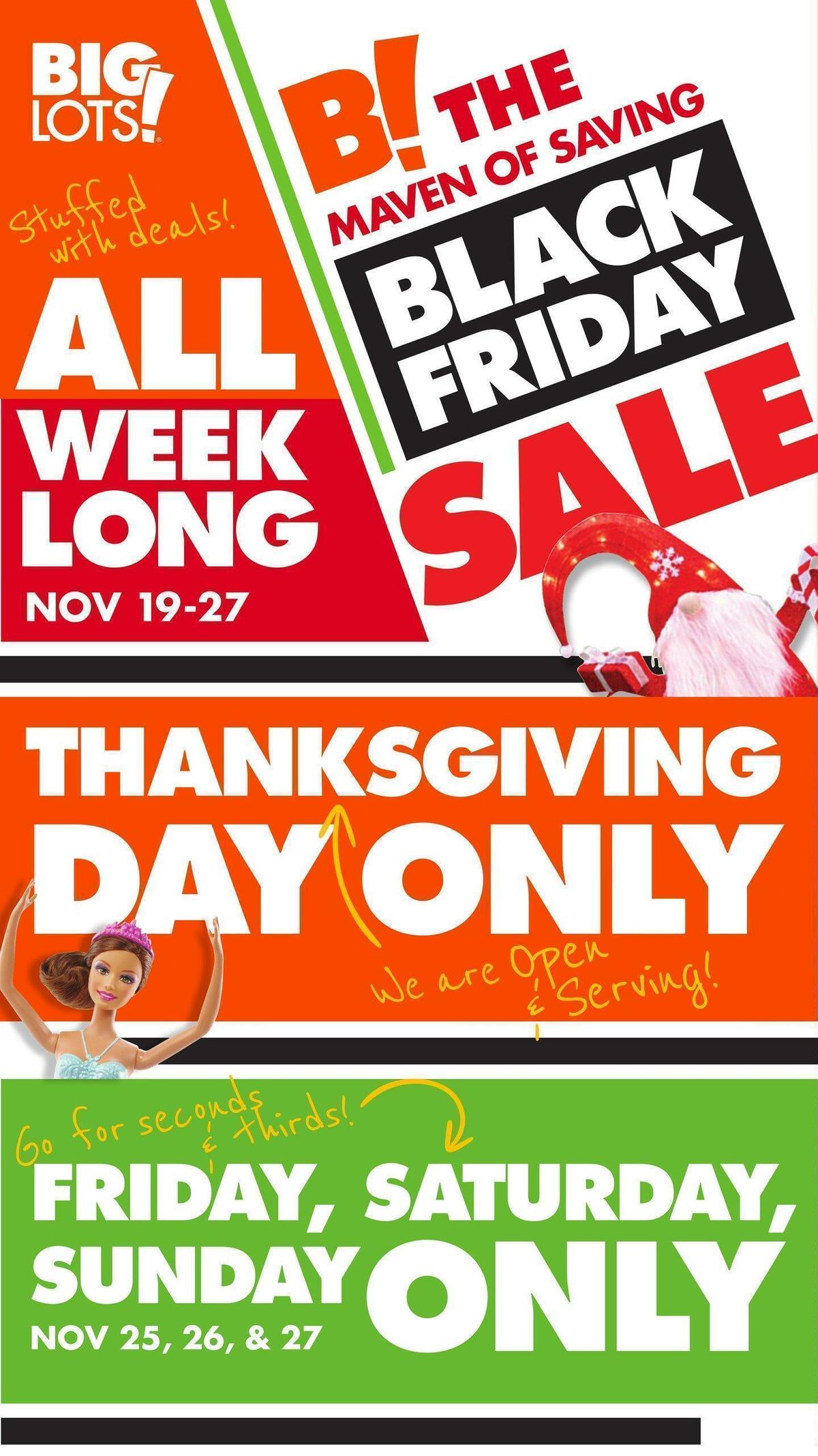 Big Lots Weekly Ad from November 19