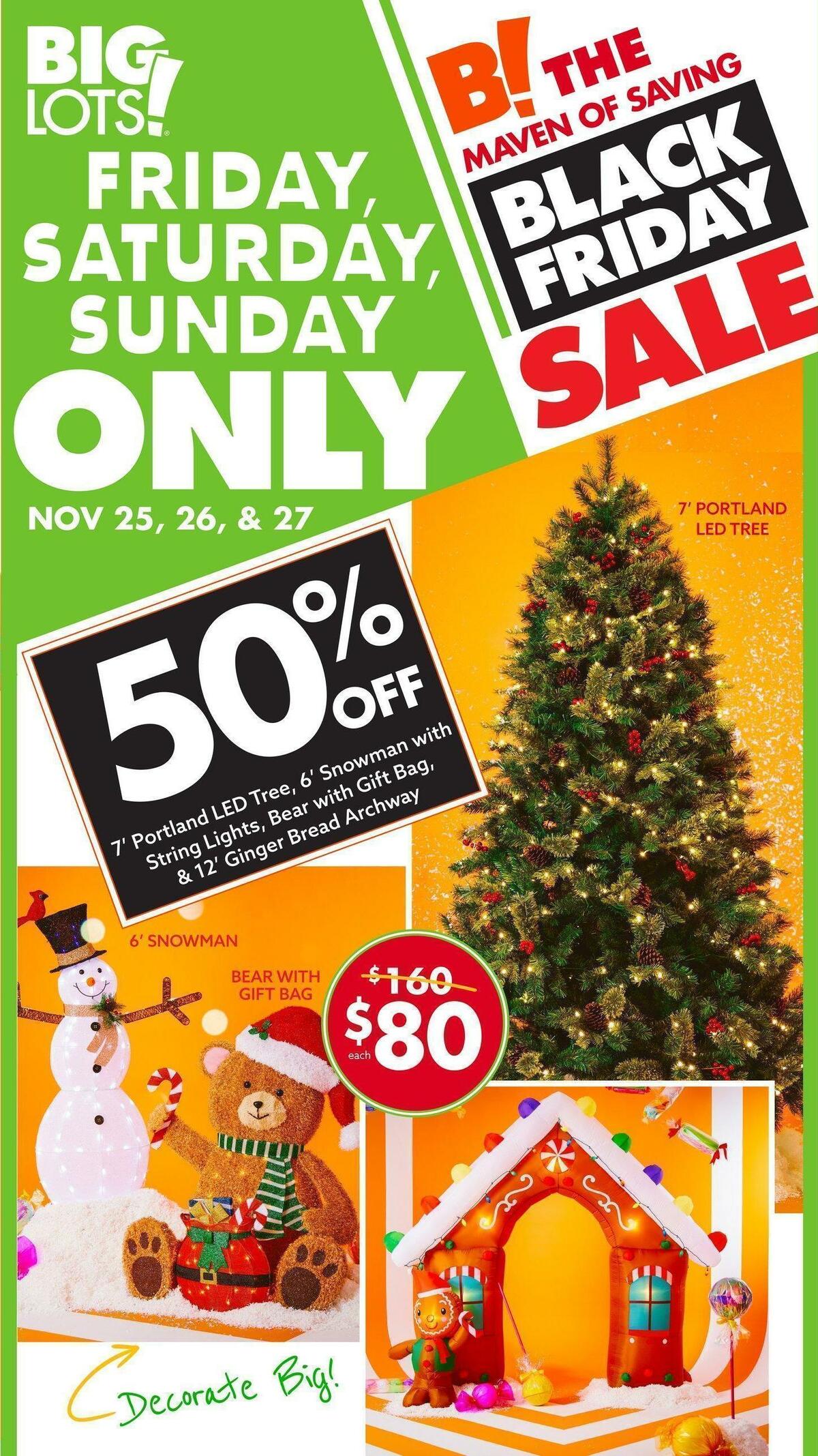 Big Lots Weekly Ad from November 19