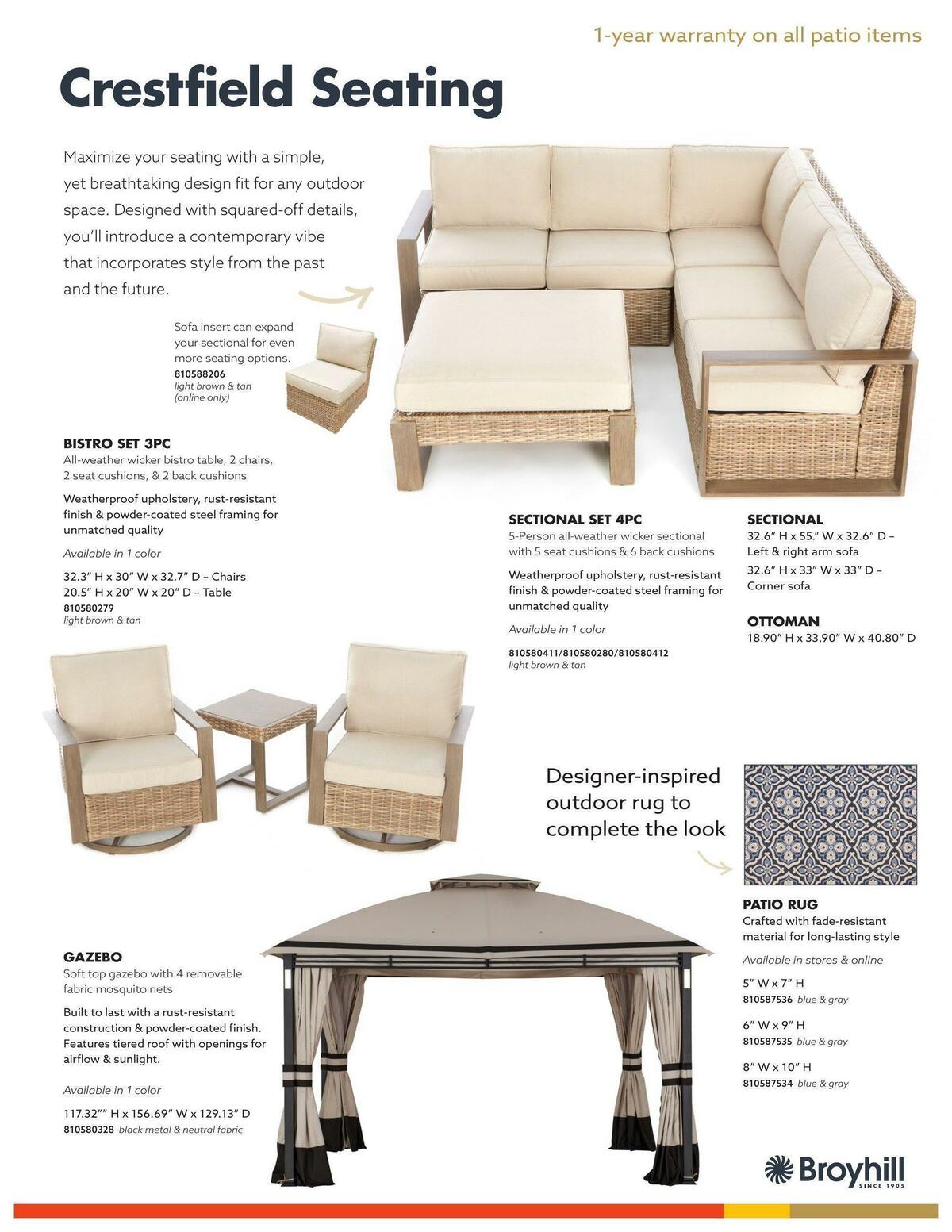 Big Lots Outdoor Living Weekly Ad from January 7