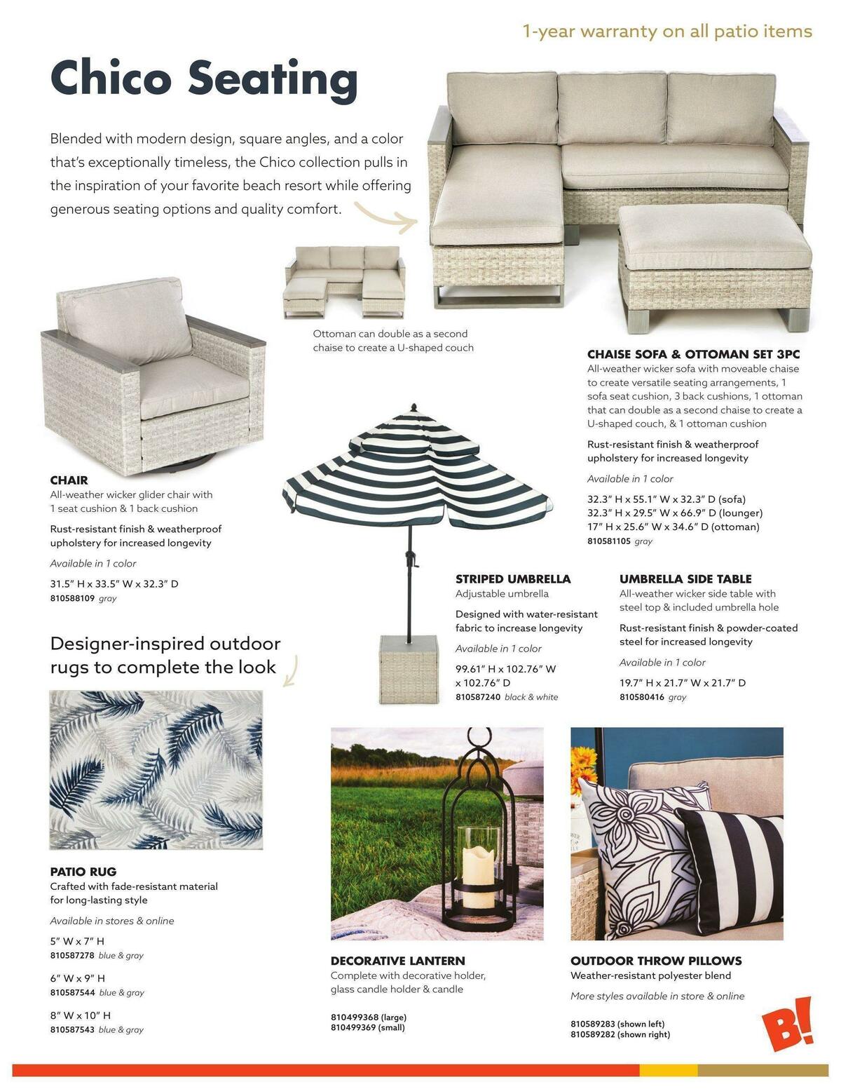 Big Lots Outdoor Living Weekly Ad from January 7