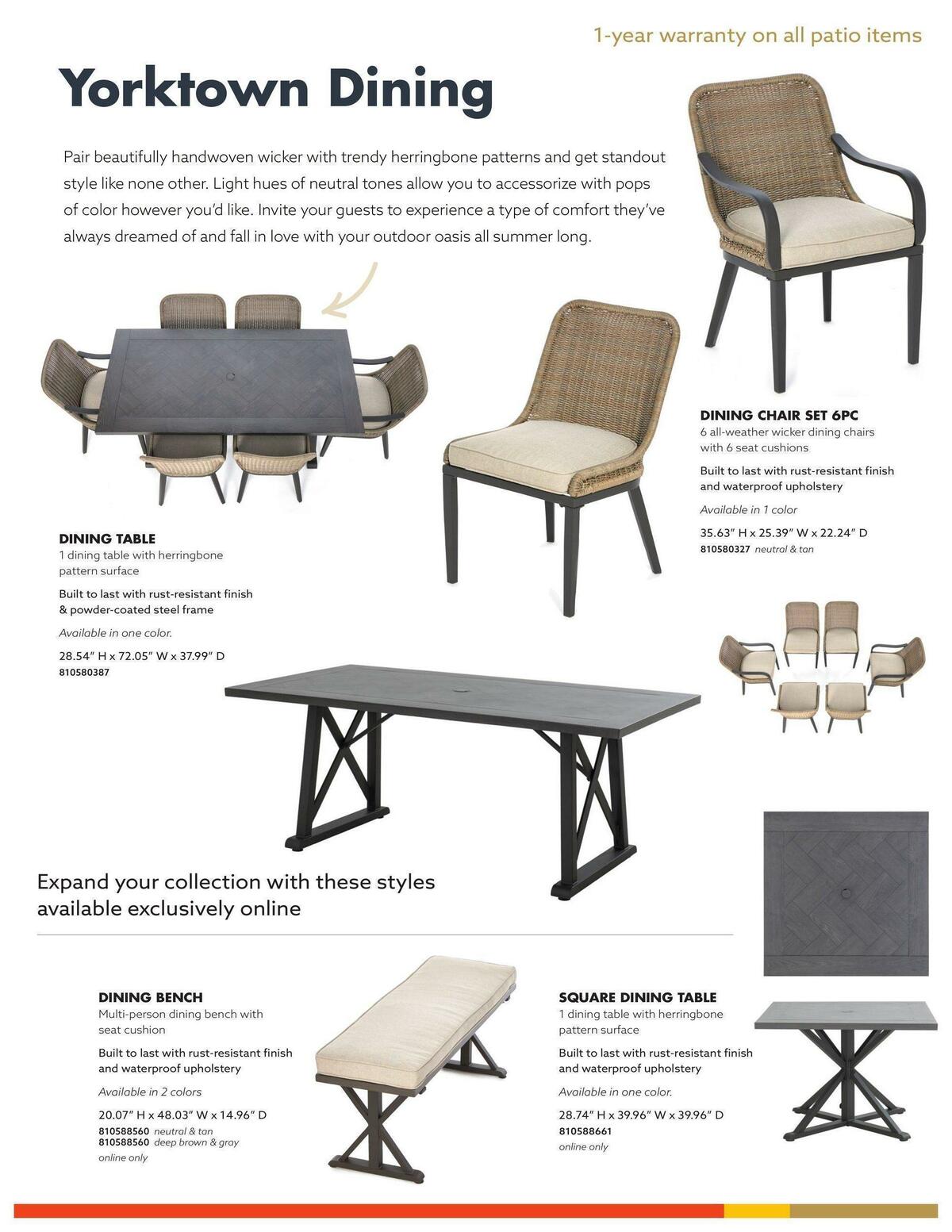 Big Lots Outdoor Living Weekly Ad from January 7