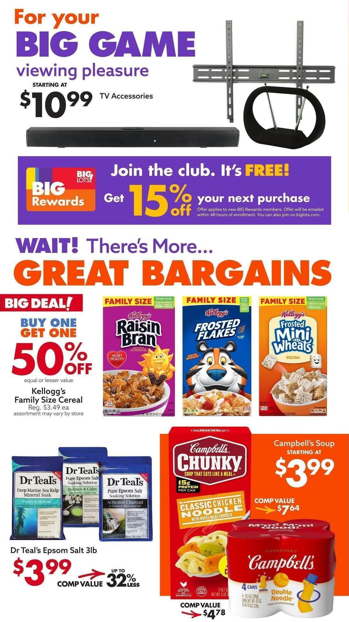 Big Lots Weekly Ad from February 4