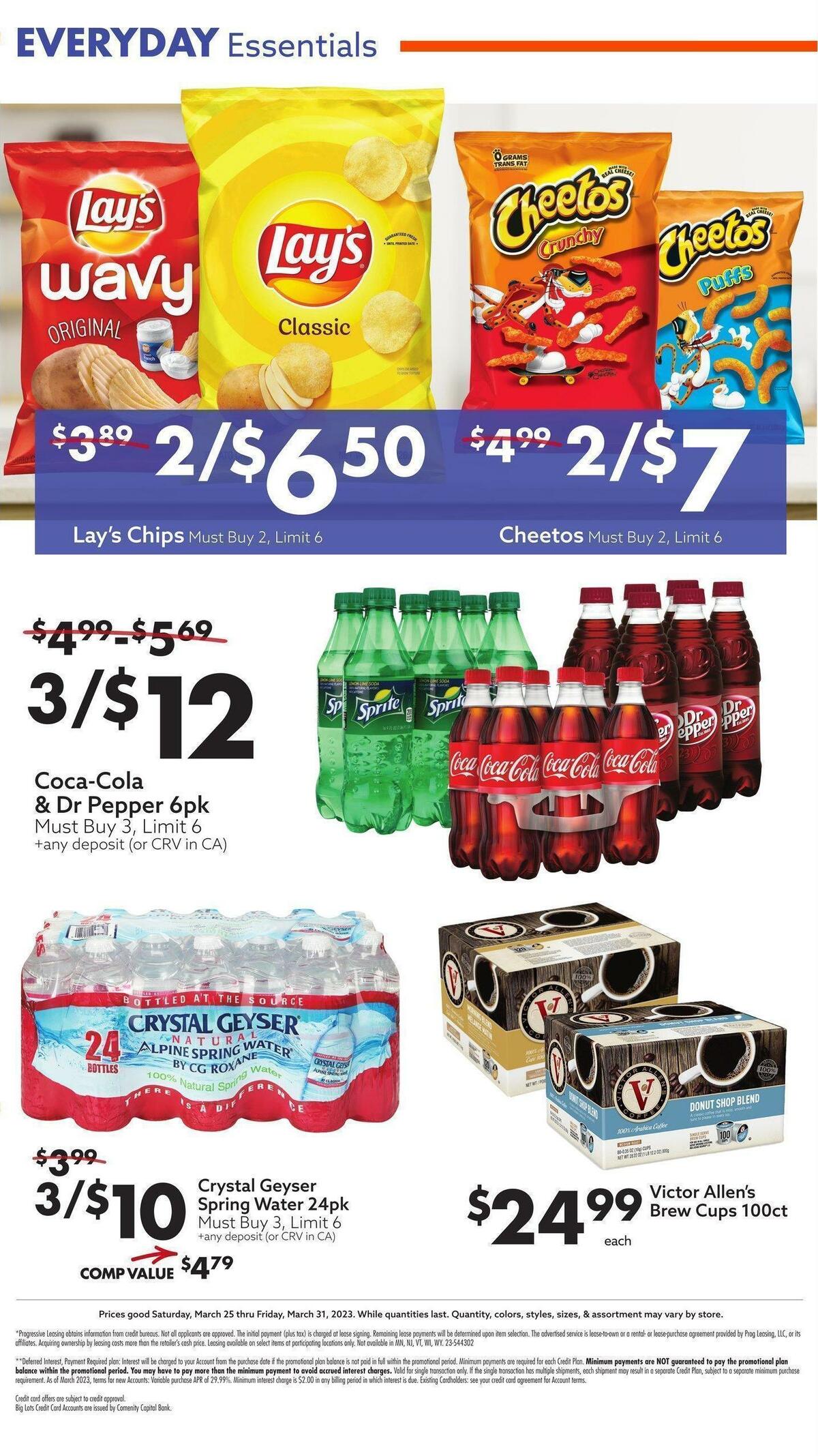 Big Lots Weekly Ad from March 25