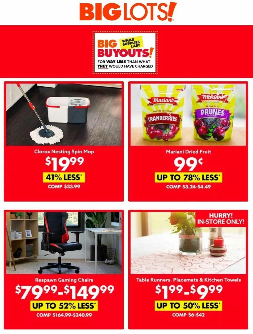 Big Lots Weekly Ad from June 27