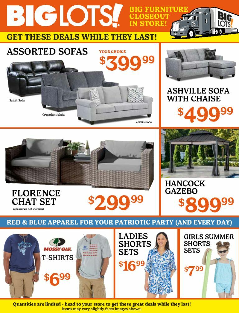 Big Lots Weekly Ad from July 3