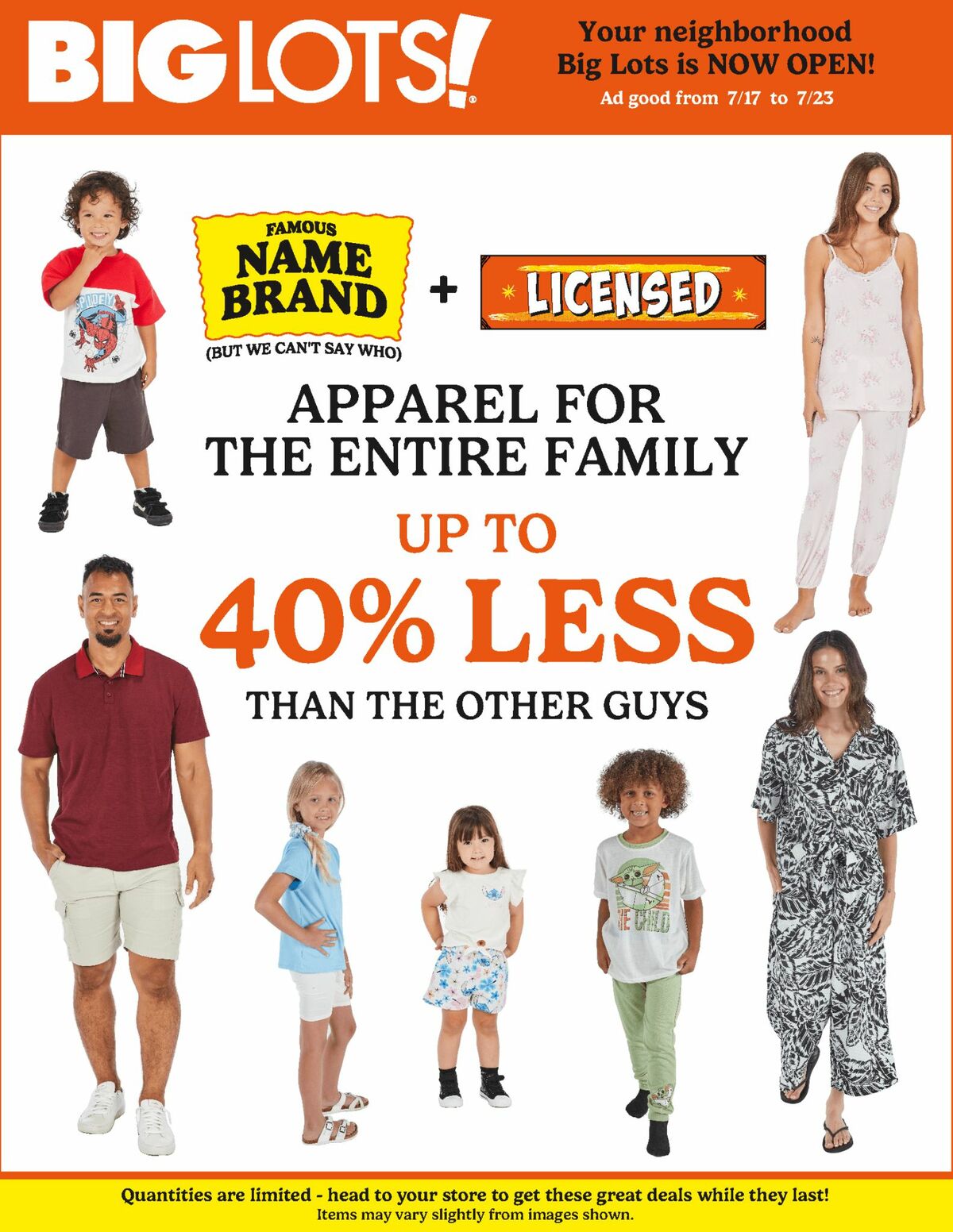 Big Lots Weekly Ad from July 17