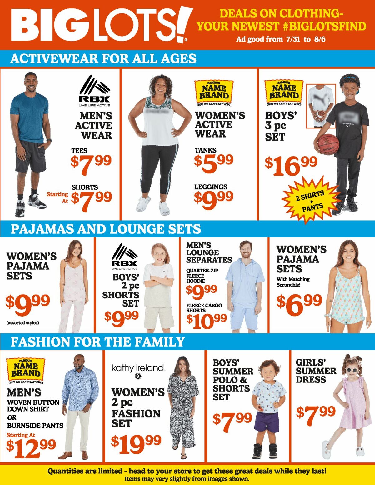Big Lots Weekly Ad from July 31