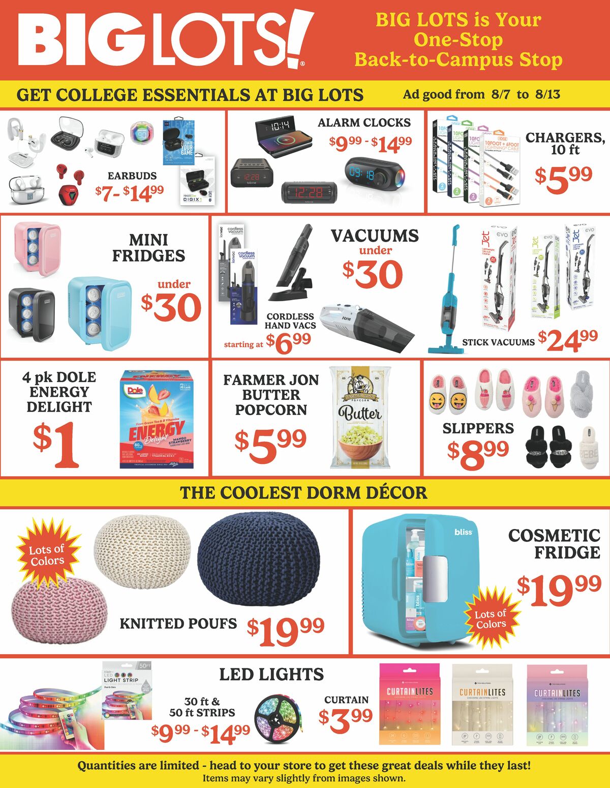 Big Lots Weekly Ad from August 7