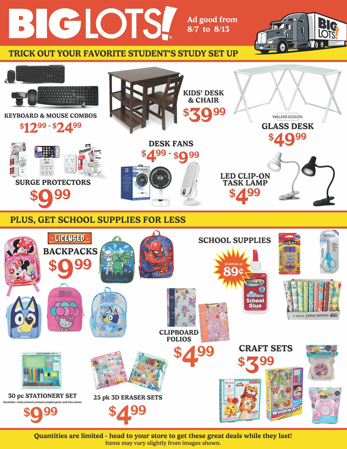 Big Lots Weekly Ad from August 7