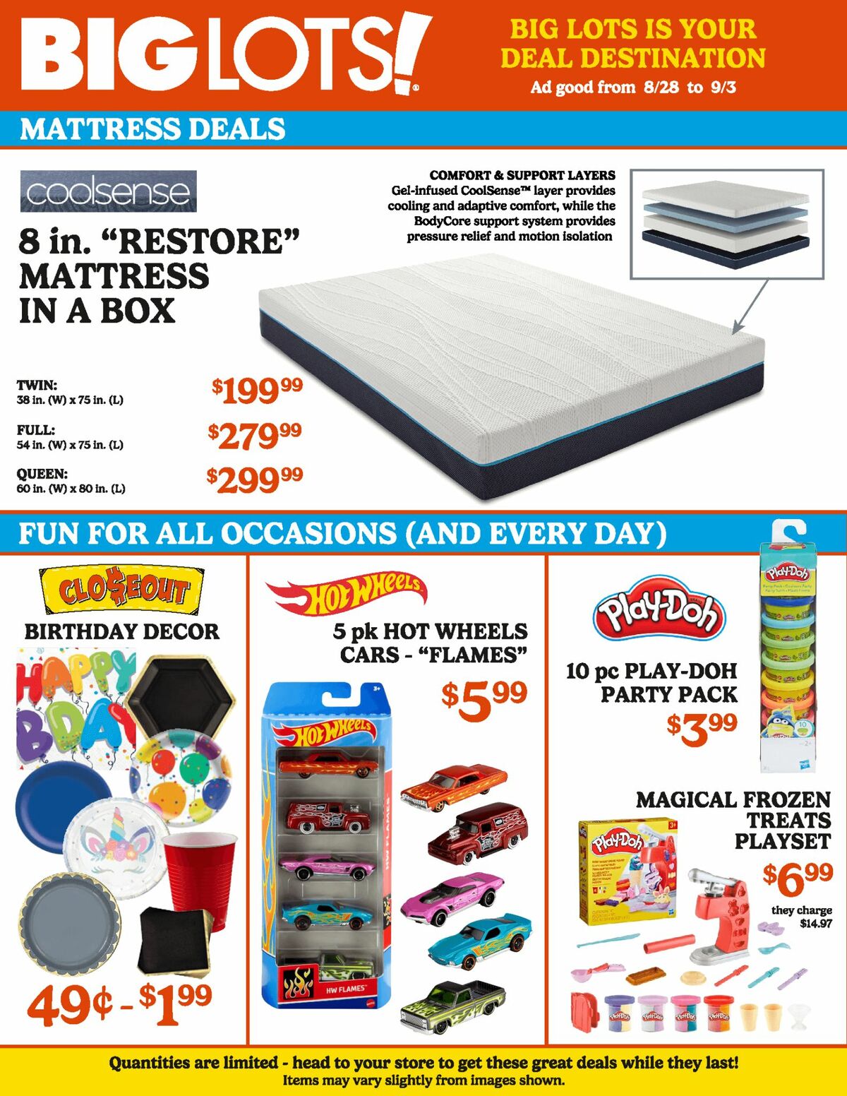 Big Lots Weekly Ad from August 28