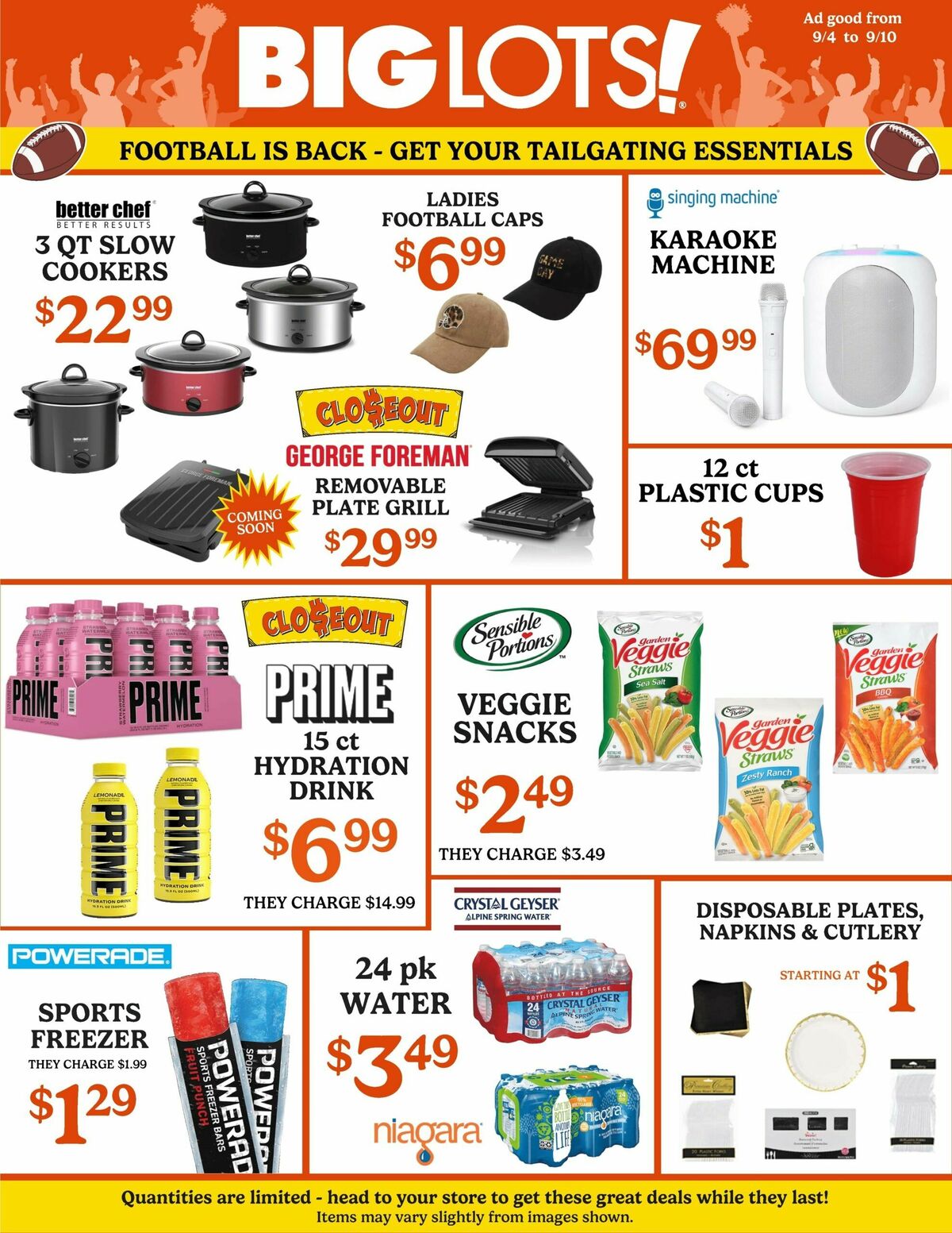 Big Lots Weekly Ad from September 4