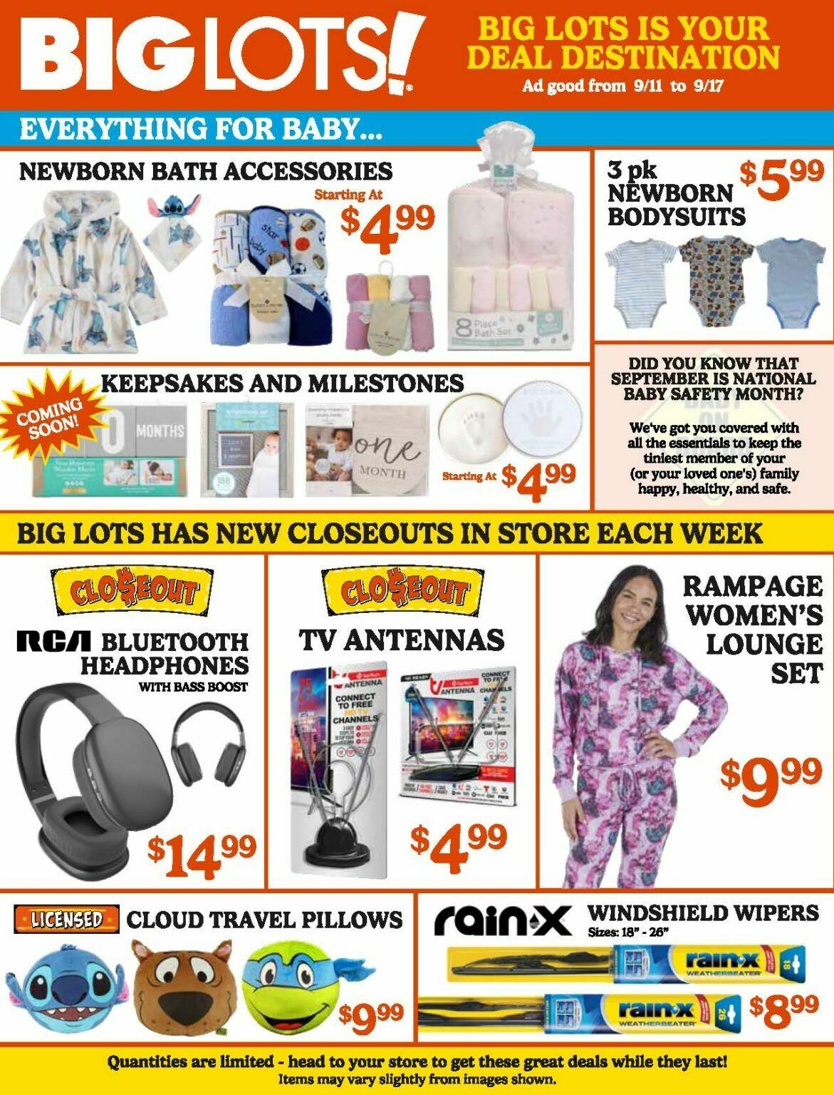 Big Lots Weekly Ad from September 11