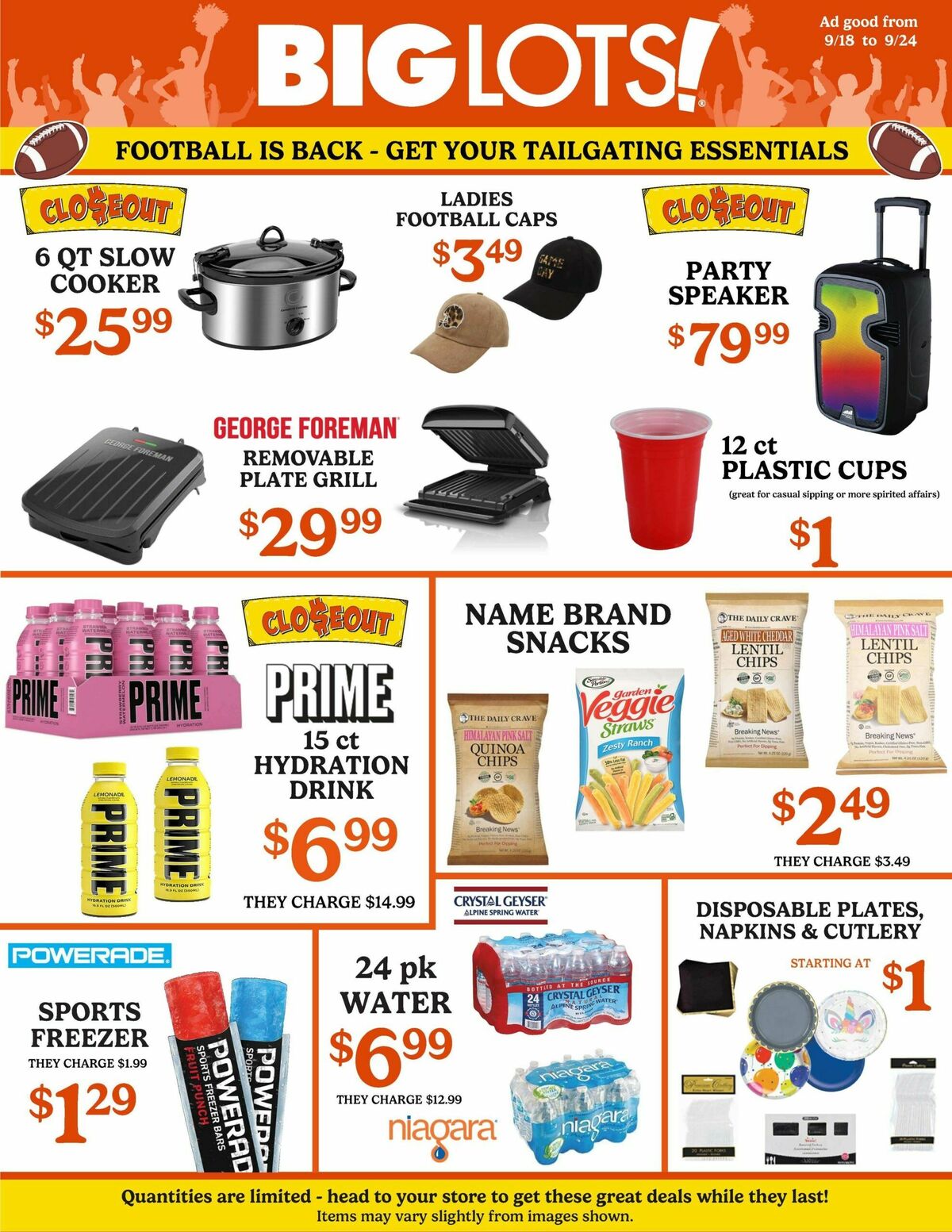 Big Lots Weekly Ad from September 18